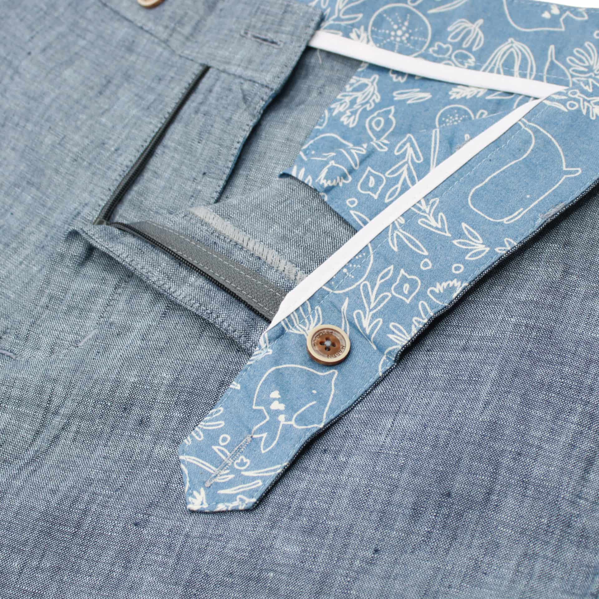 Pantalón 100% Lino Jaspe - European Flax - miniatura 5