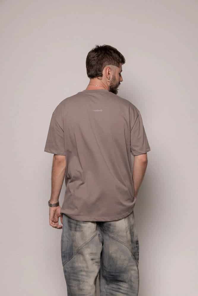 Camiseta Basica Sogno-Gris - miniatura 3