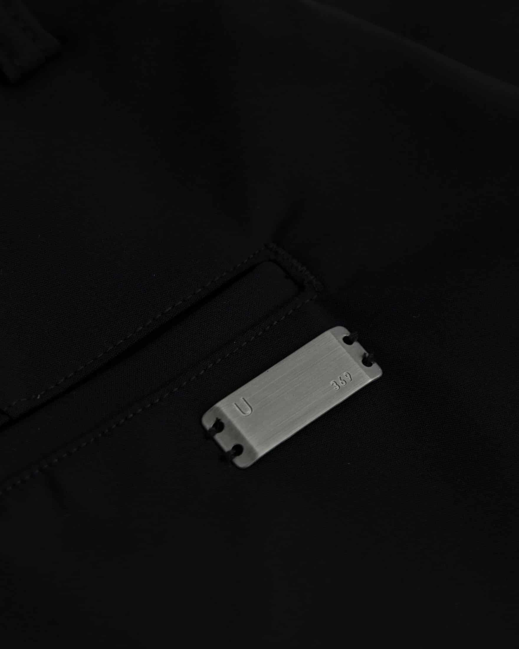Basics Tailored Jorts Black - miniatura 4