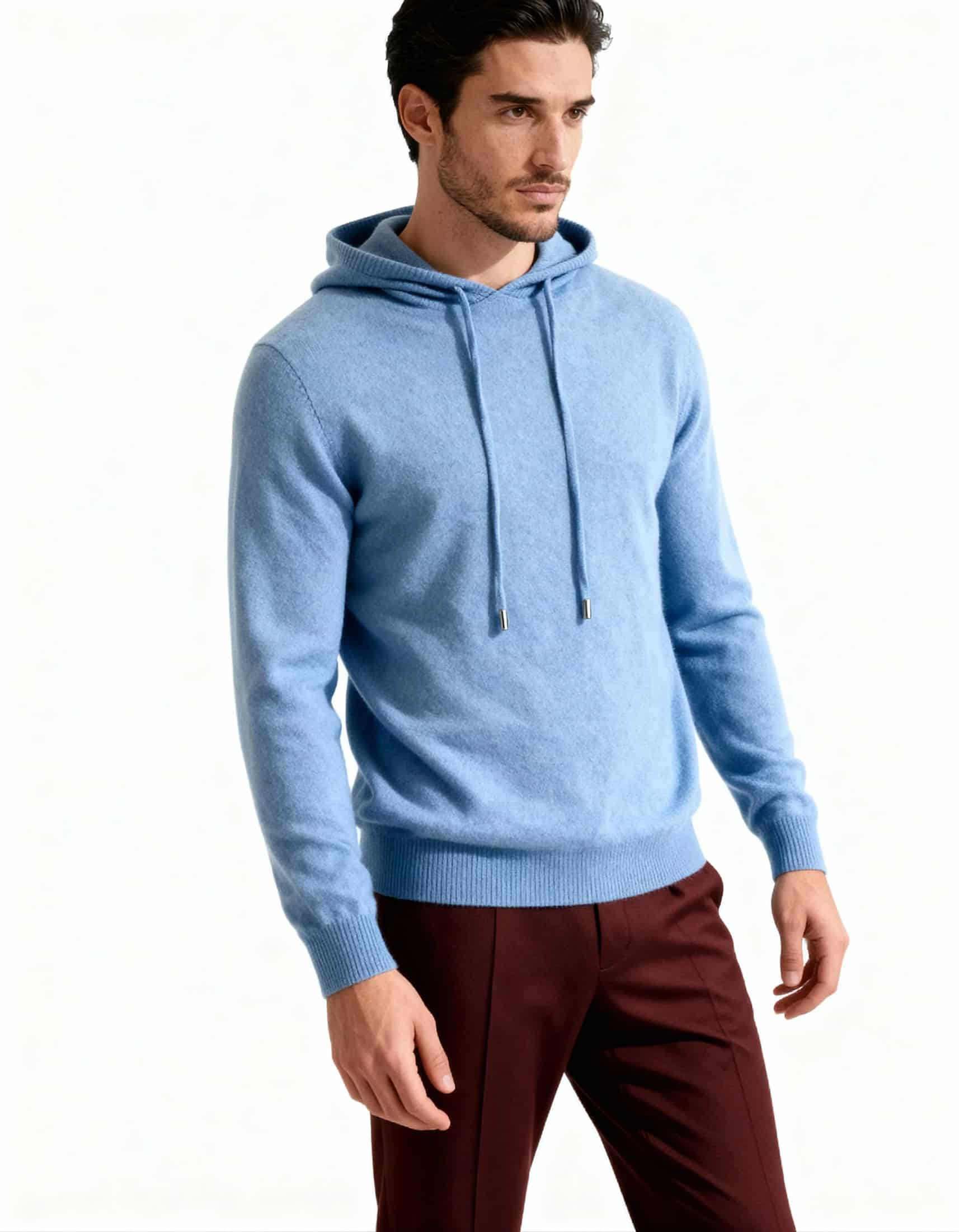 100% Cashmere Hoodie - miniatura 15