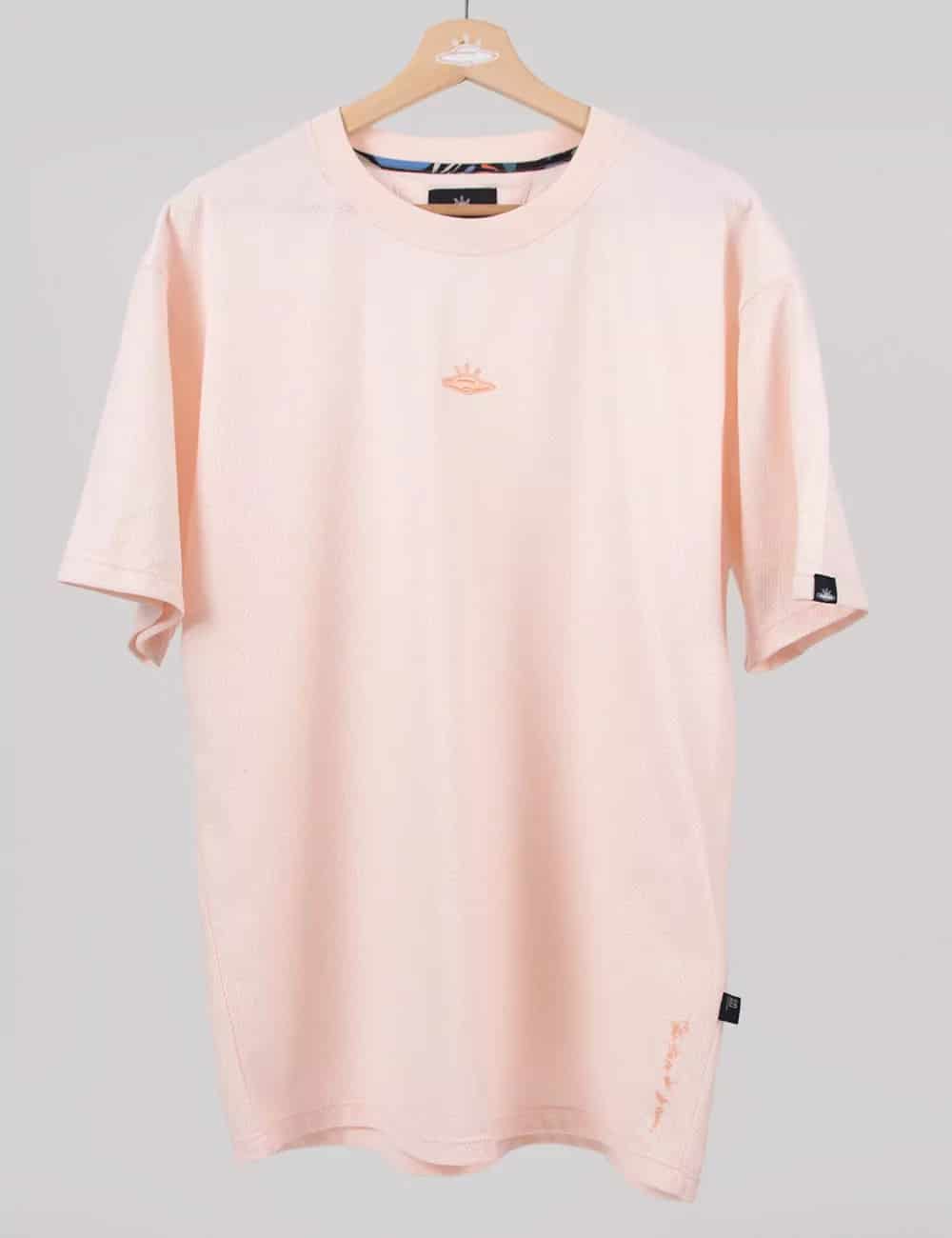 Camiseta Oversize Hawaii rosa Hombre - miniatura 8