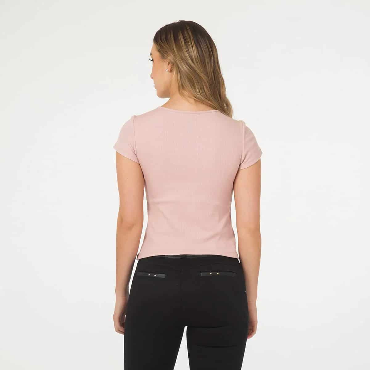 Camiseta Basica Cuello Redondo Melisa - miniatura 5