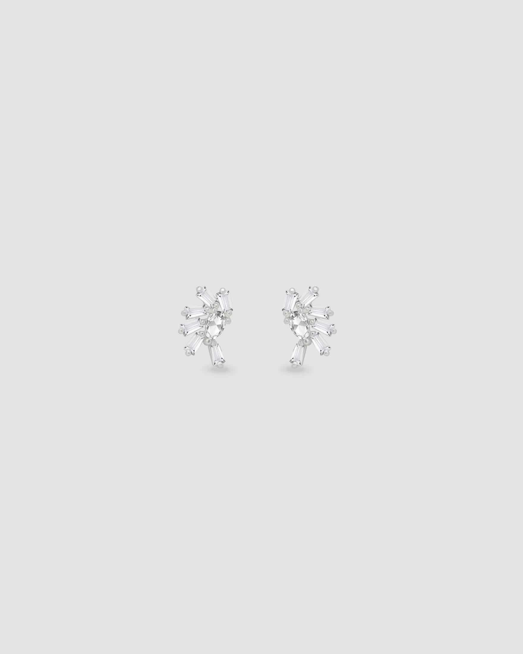 Aretes Abanico Cristal - miniatura 3
