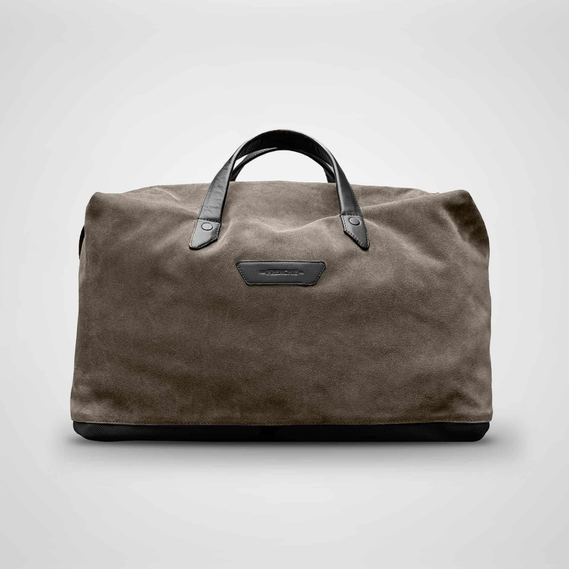 SUEDE DUFFLE BAG - miniatura 1