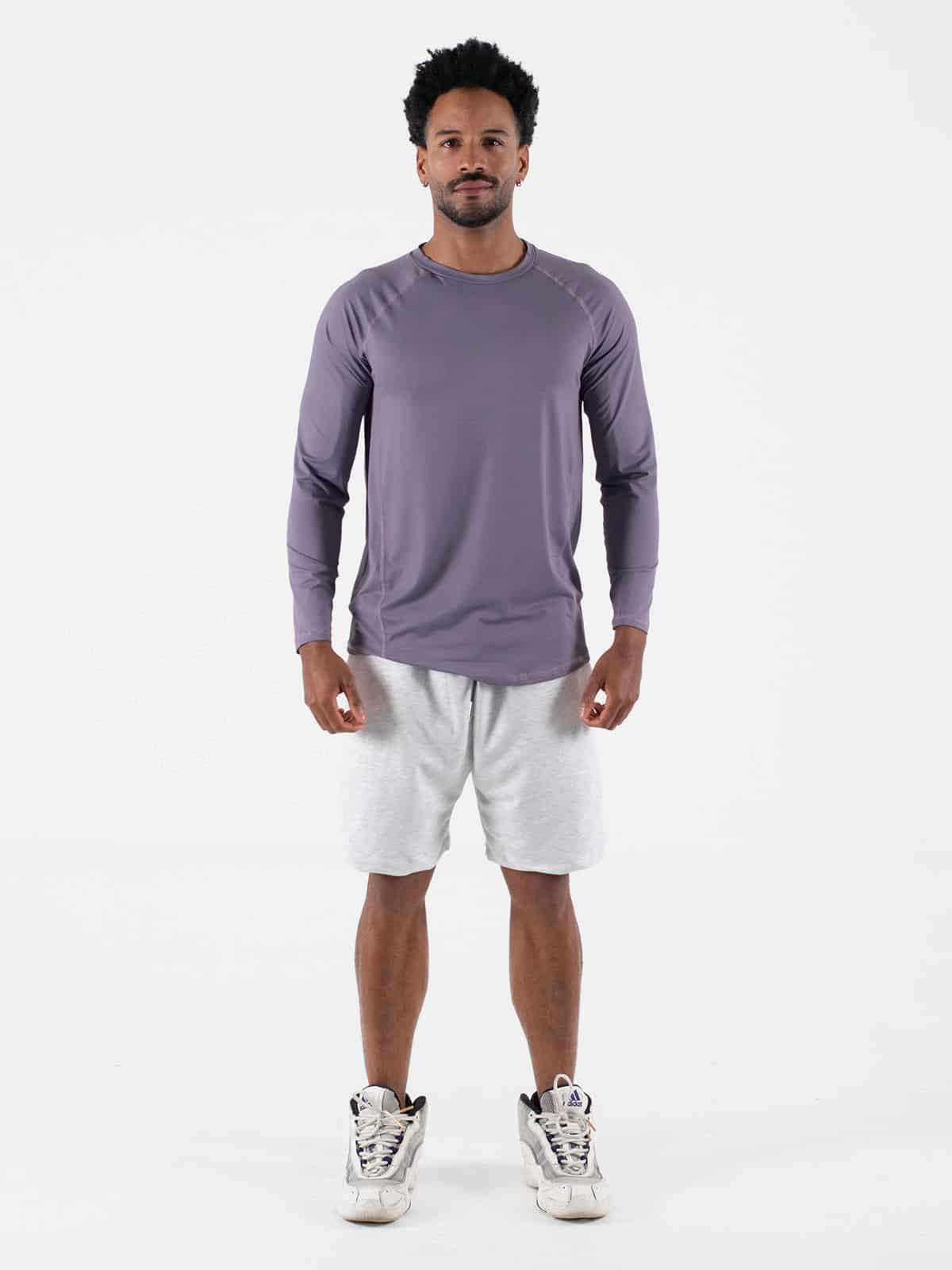 Camibuzo terry hombre morado - miniatura 4