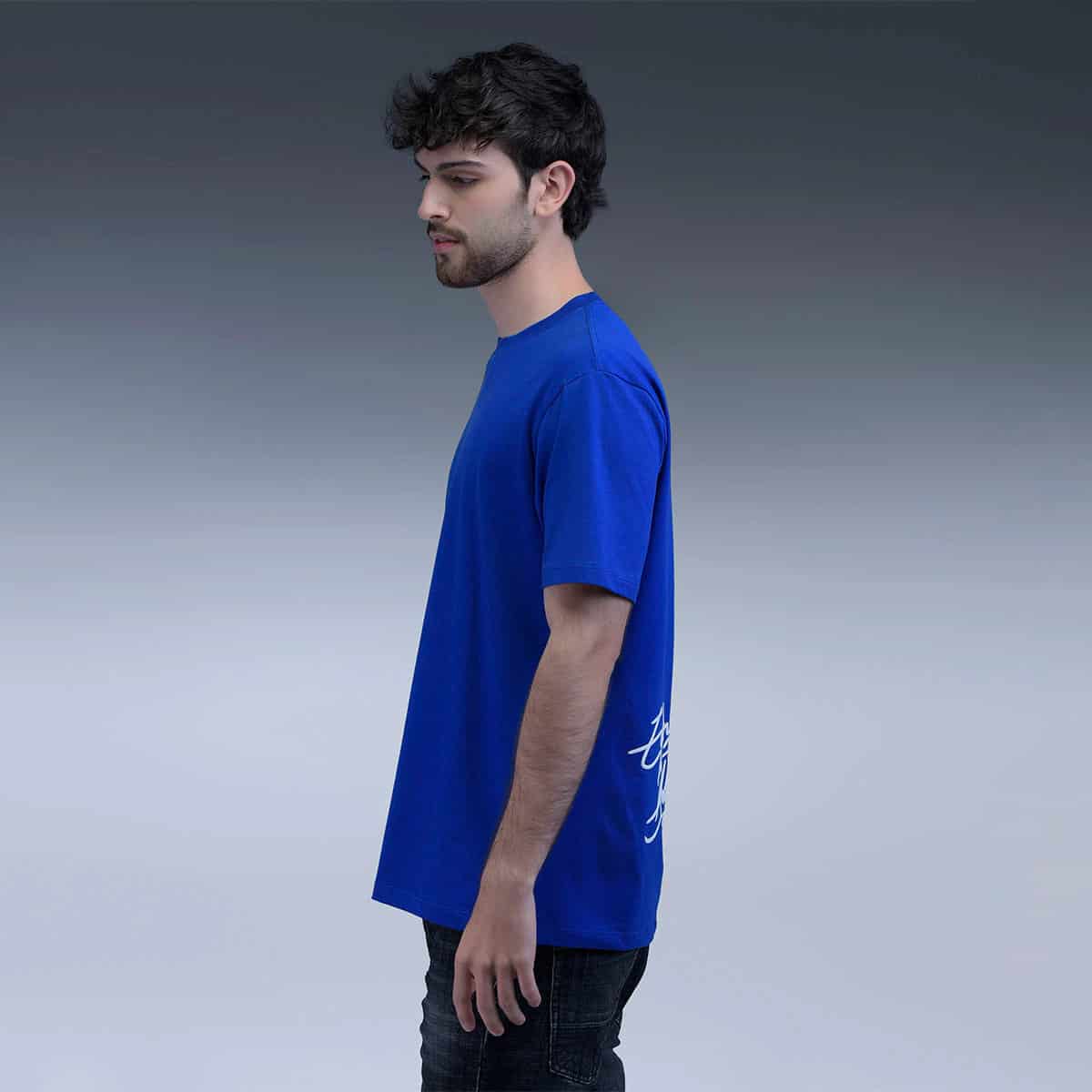 Camiseta Regular Azul - miniatura 3