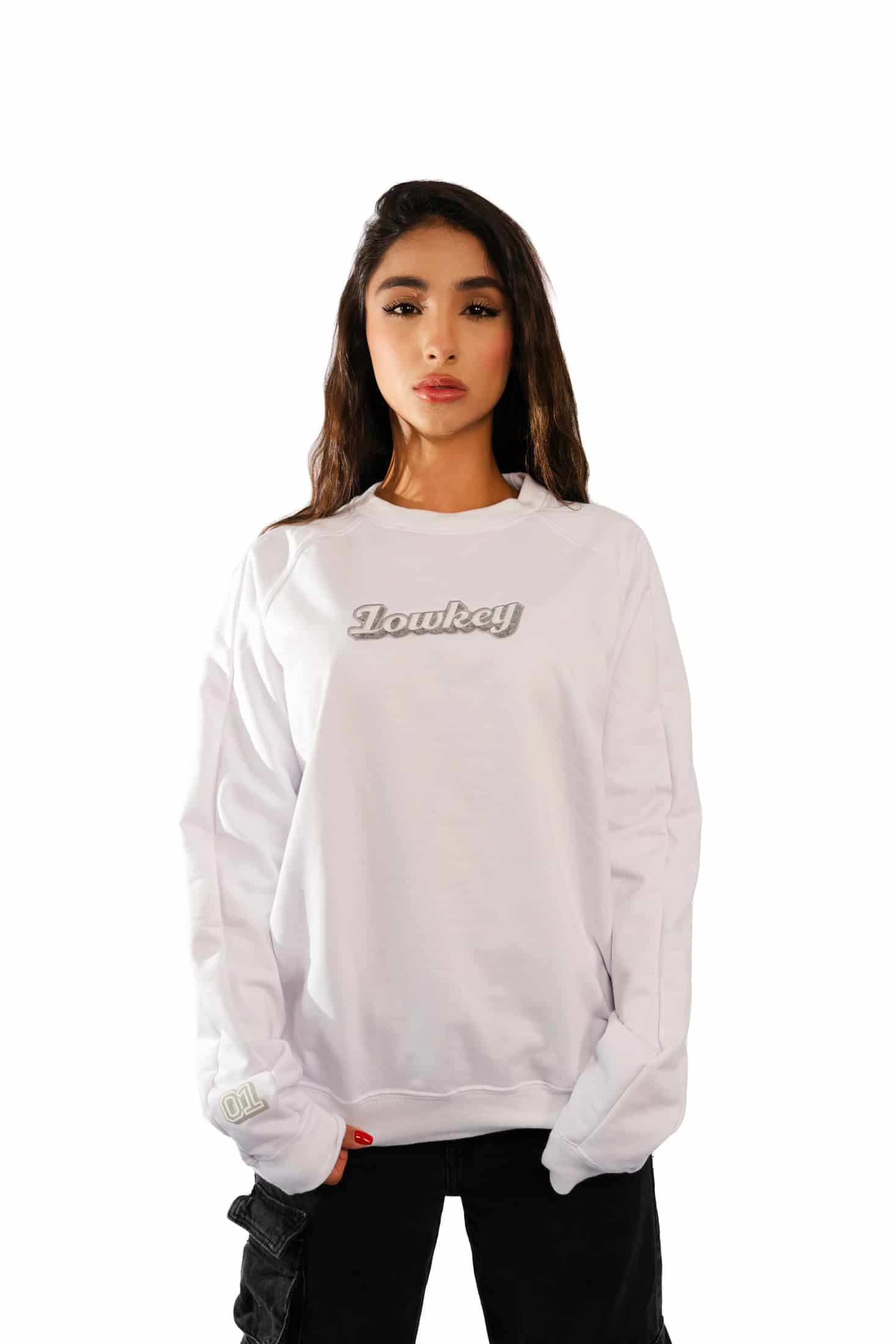CREWNECK BLANCO - PLAIN SOCIETY - miniatura 2
