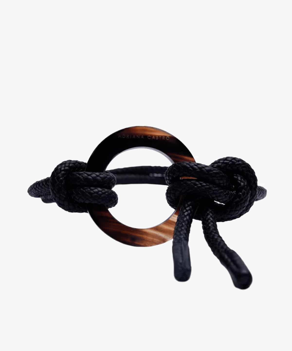 Le Knot Belt in Leather - miniatura 2