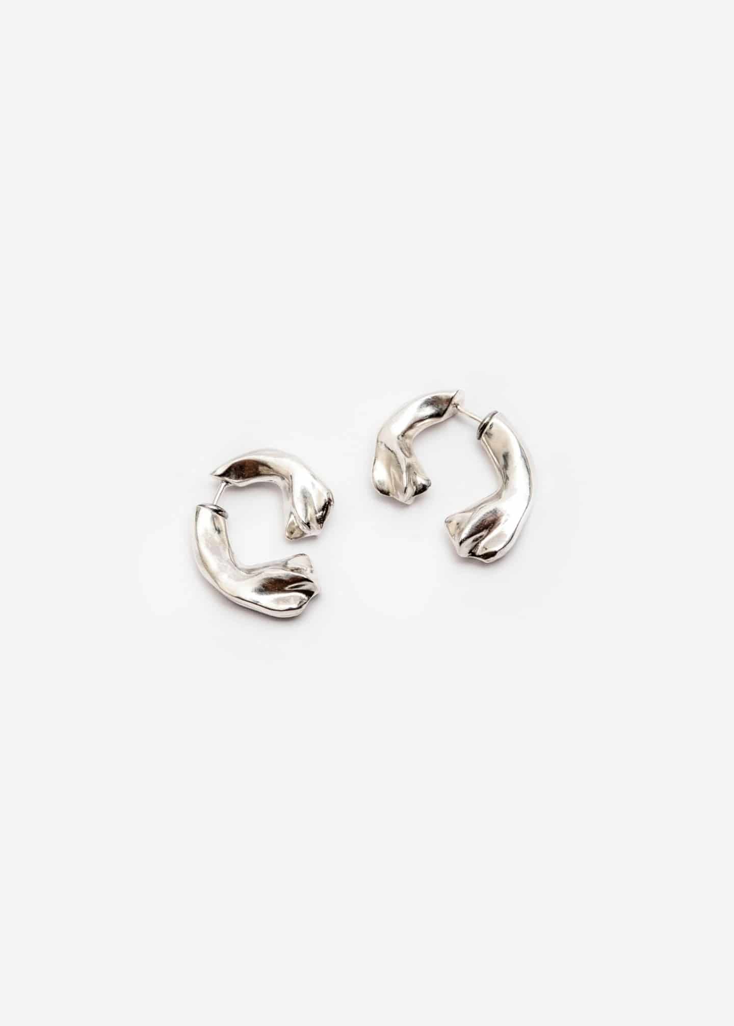 Aretes The Mini Petal curve - miniatura 1