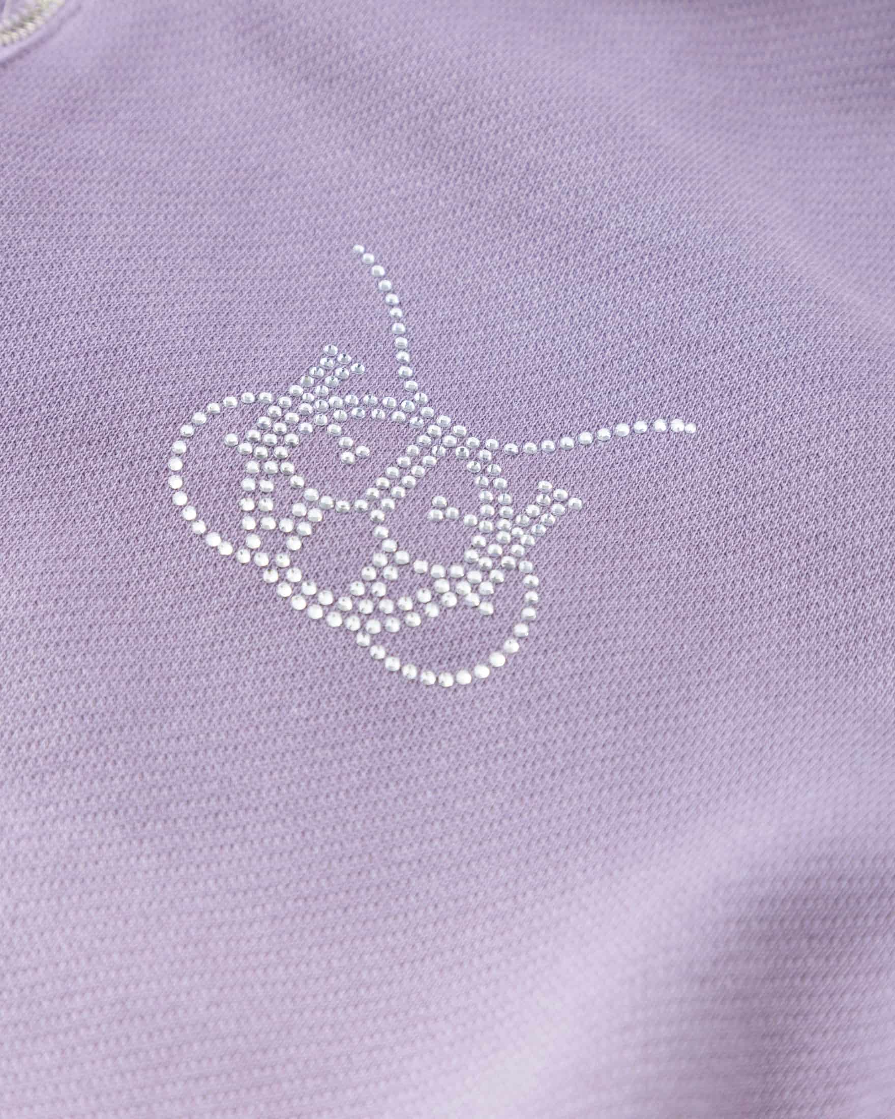 W Santa Union "Unión" Zip Up Turtleneck Purple - miniatura 6