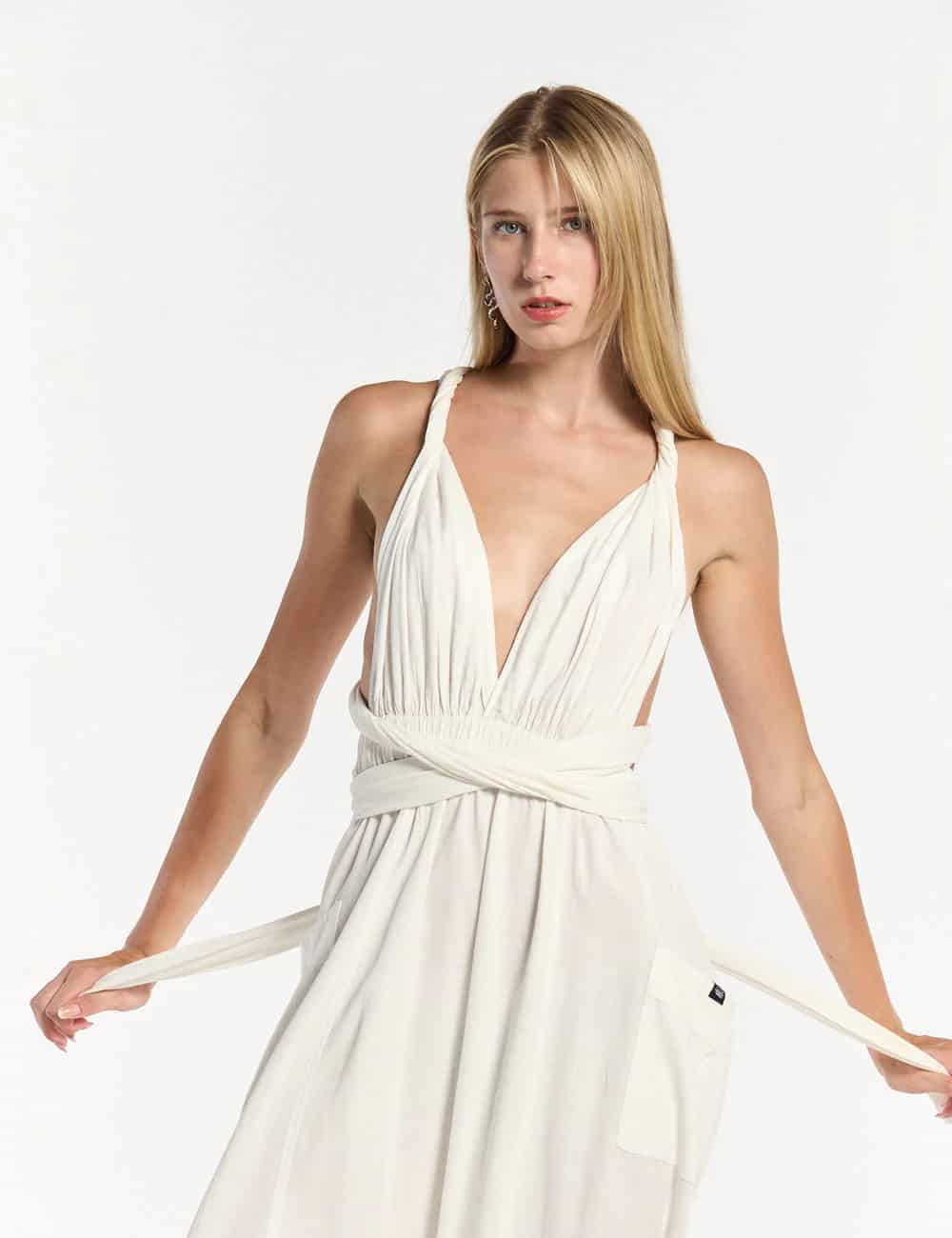 Jumper Tiras cruzadas Mooring crudo Mujer - miniatura 16