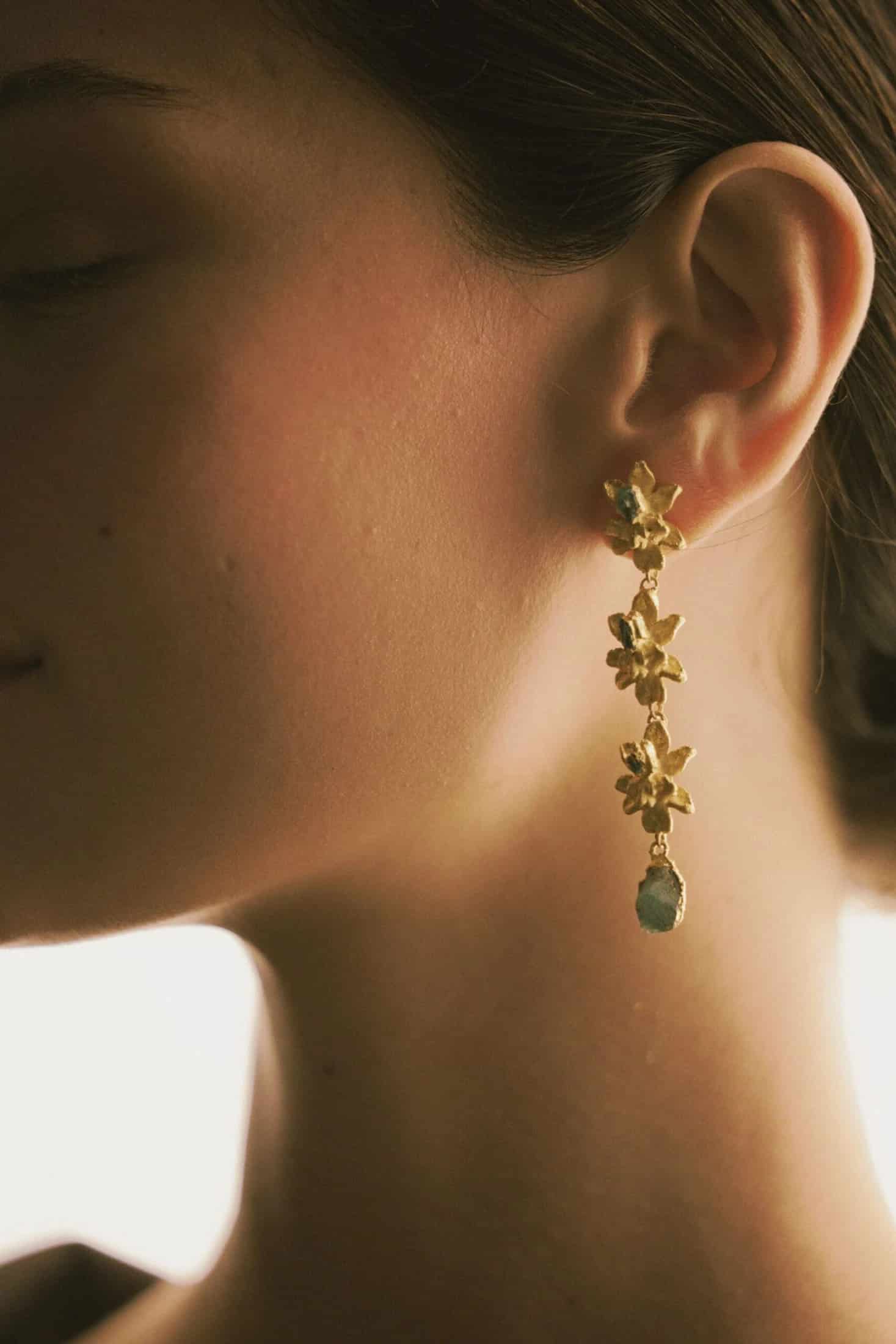 ARETES SIGMATOXTALIS Y ESMERALDA EN BRUTO - miniatura 3