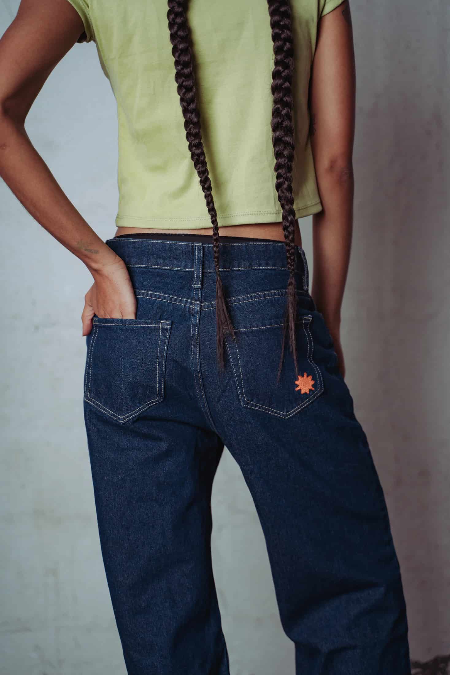 New Mom Jean Dark Blue - miniatura 4