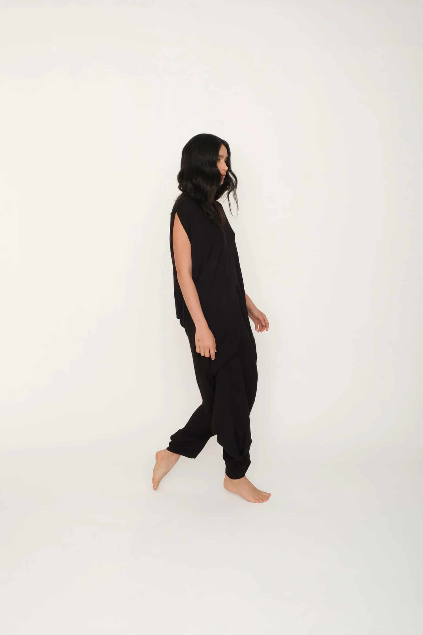 Jumpsuit MiaRoma Negro - miniatura 3