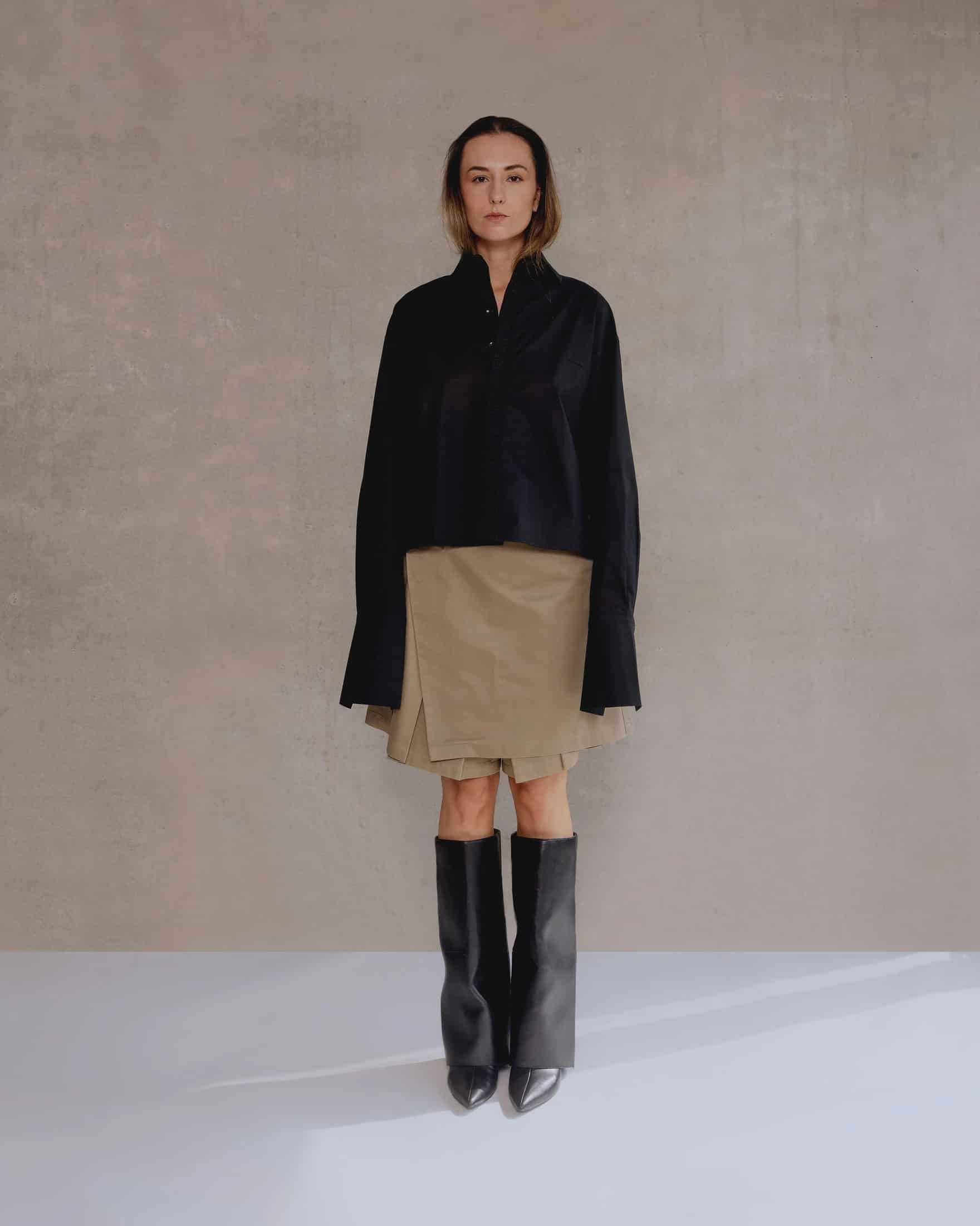 Beige Skirt Short Man - miniatura 2