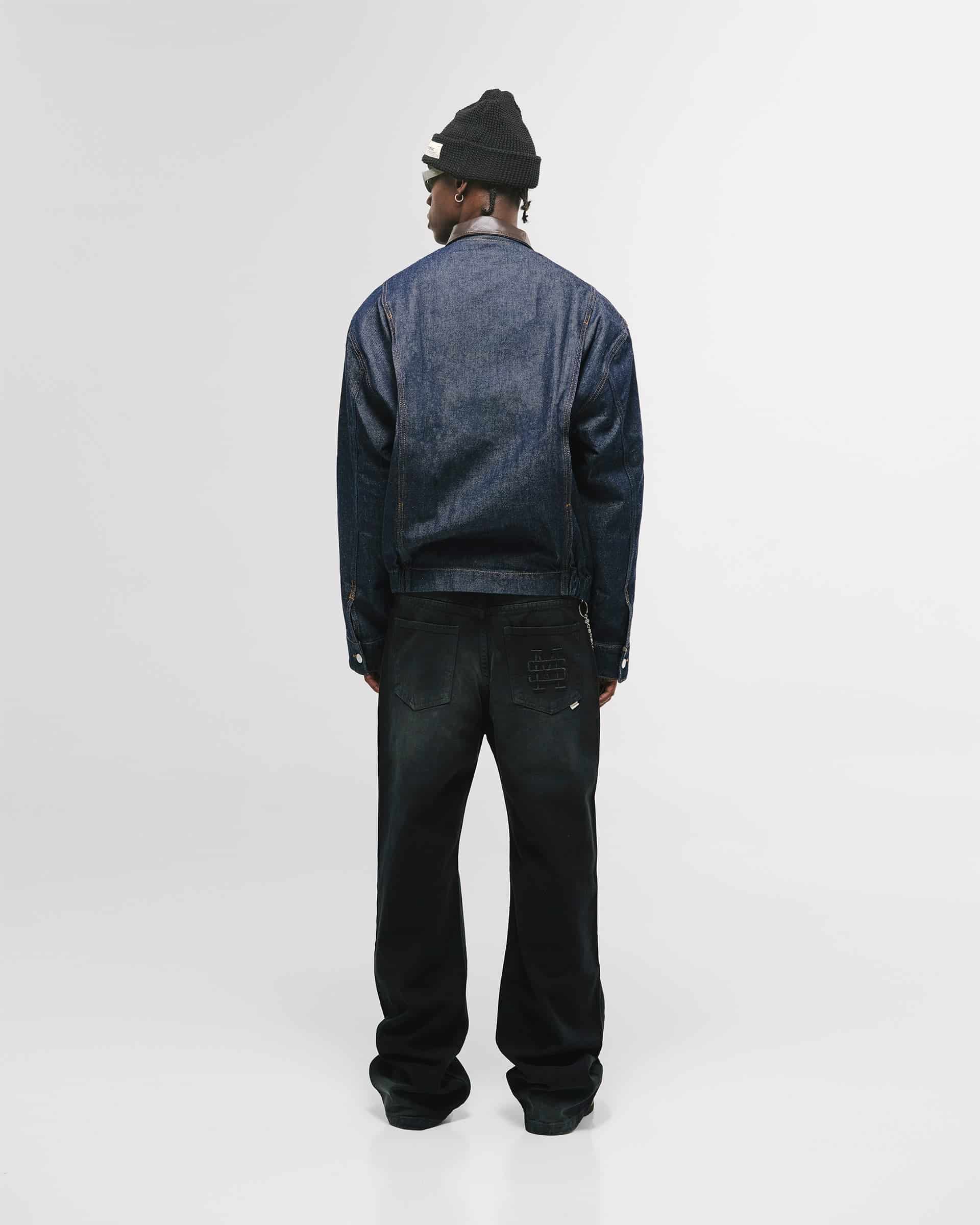 Aviator Denim Jacket - Raw - miniatura 3