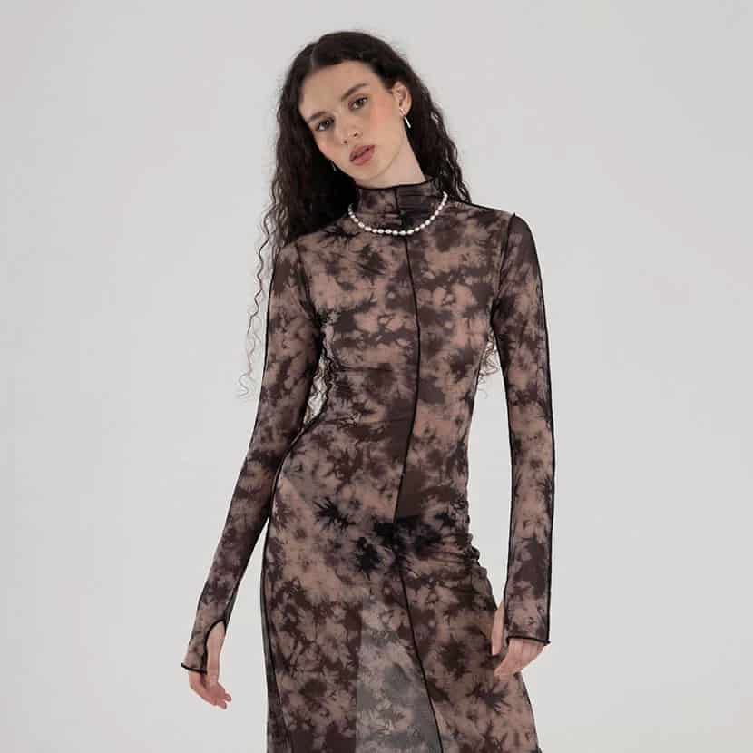 ROMA MESH DRESS - miniatura 9