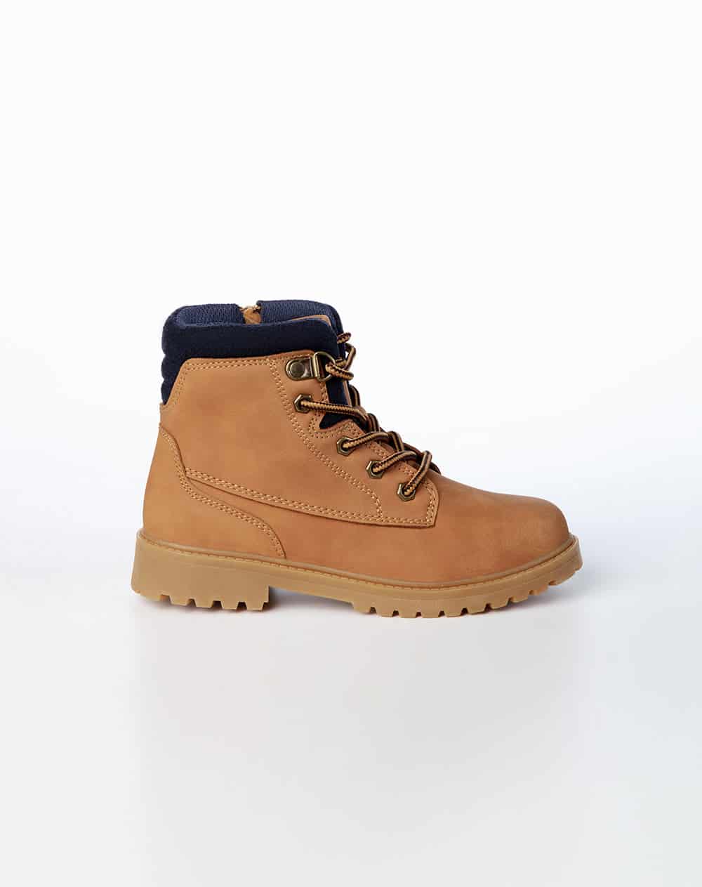 Bota tipo work boot café niño - miniatura 2