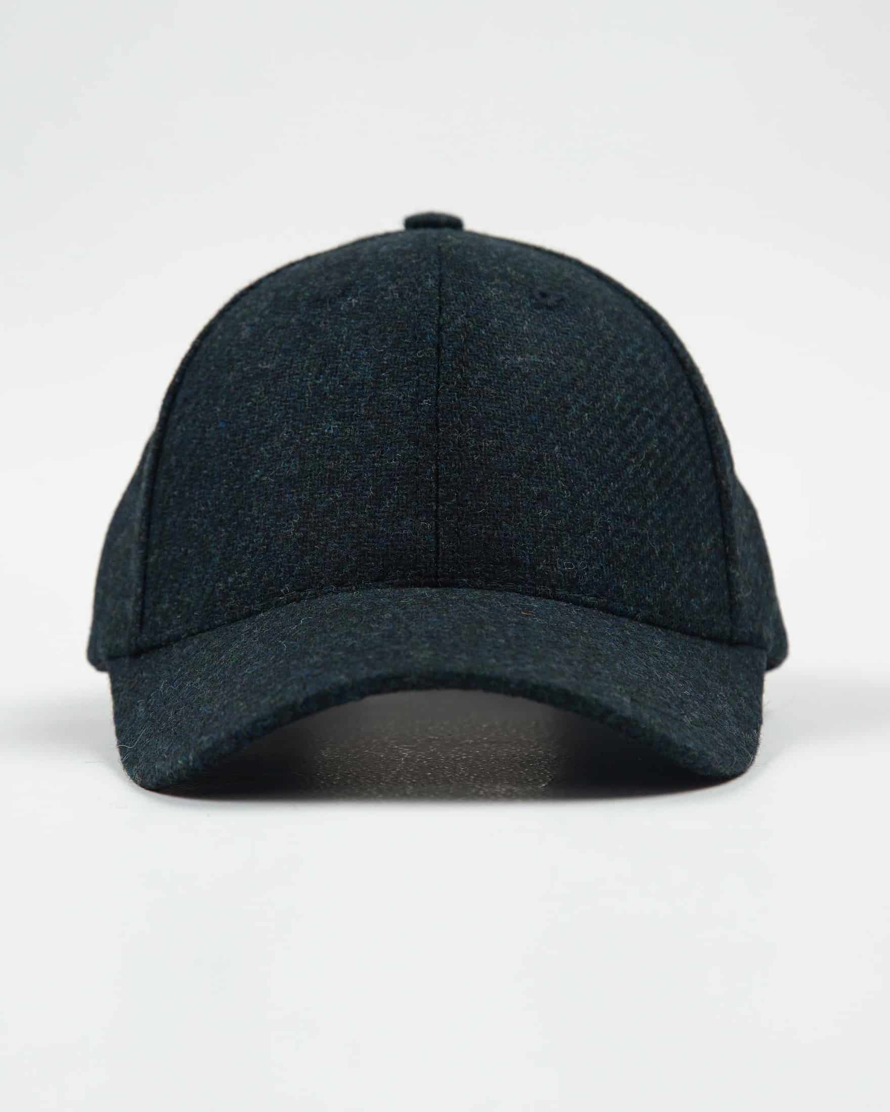 Gorra Baseball Lana Verde Oscuro - miniatura 4
