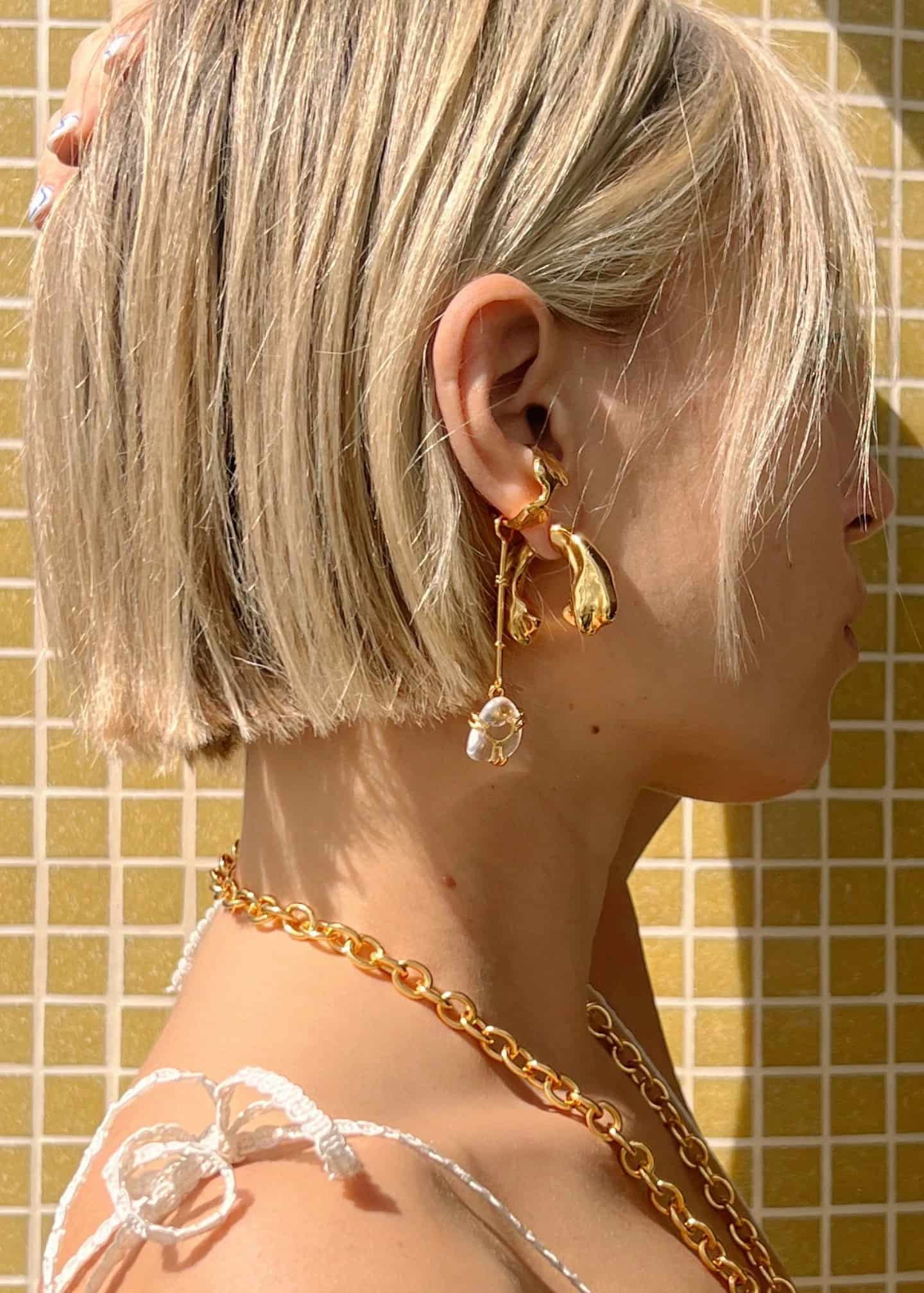 Earcuff Long Cuarzo - miniatura 3