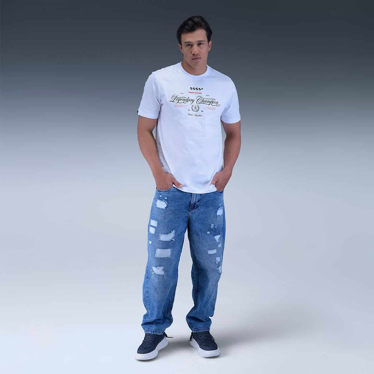 Camiseta Regular Blanca - miniatura 4
