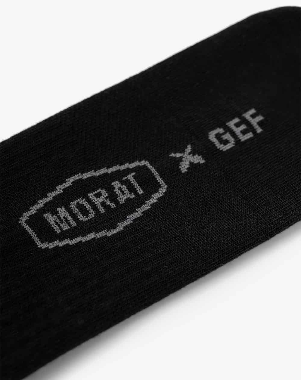 Medias largas negro unisex GEF | MORAT - miniatura 4