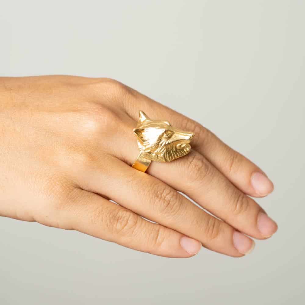 Anillo Instinto Dorado - miniatura 2