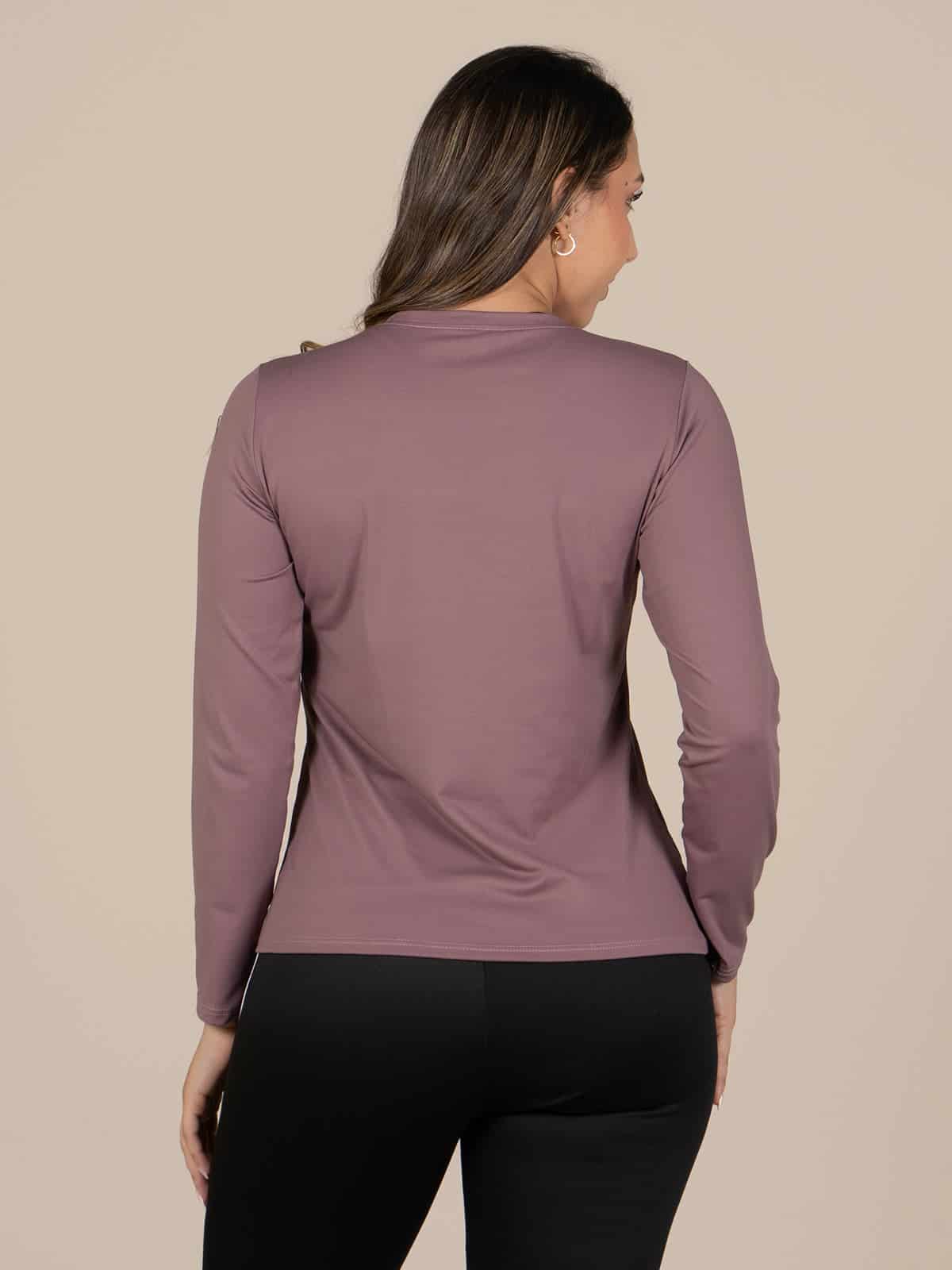 Buzo basico femenino ibiza mora oscuro - miniatura 4