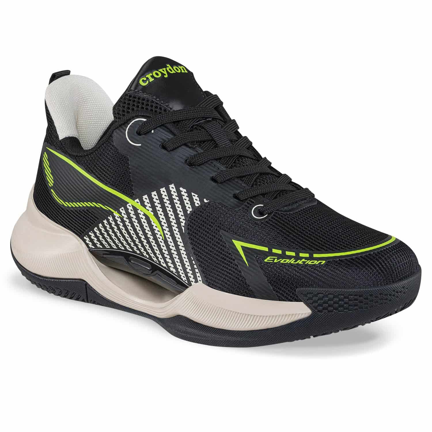 Tenis Basketball Lagol Negro Croydon Para Hombre - miniatura 1
