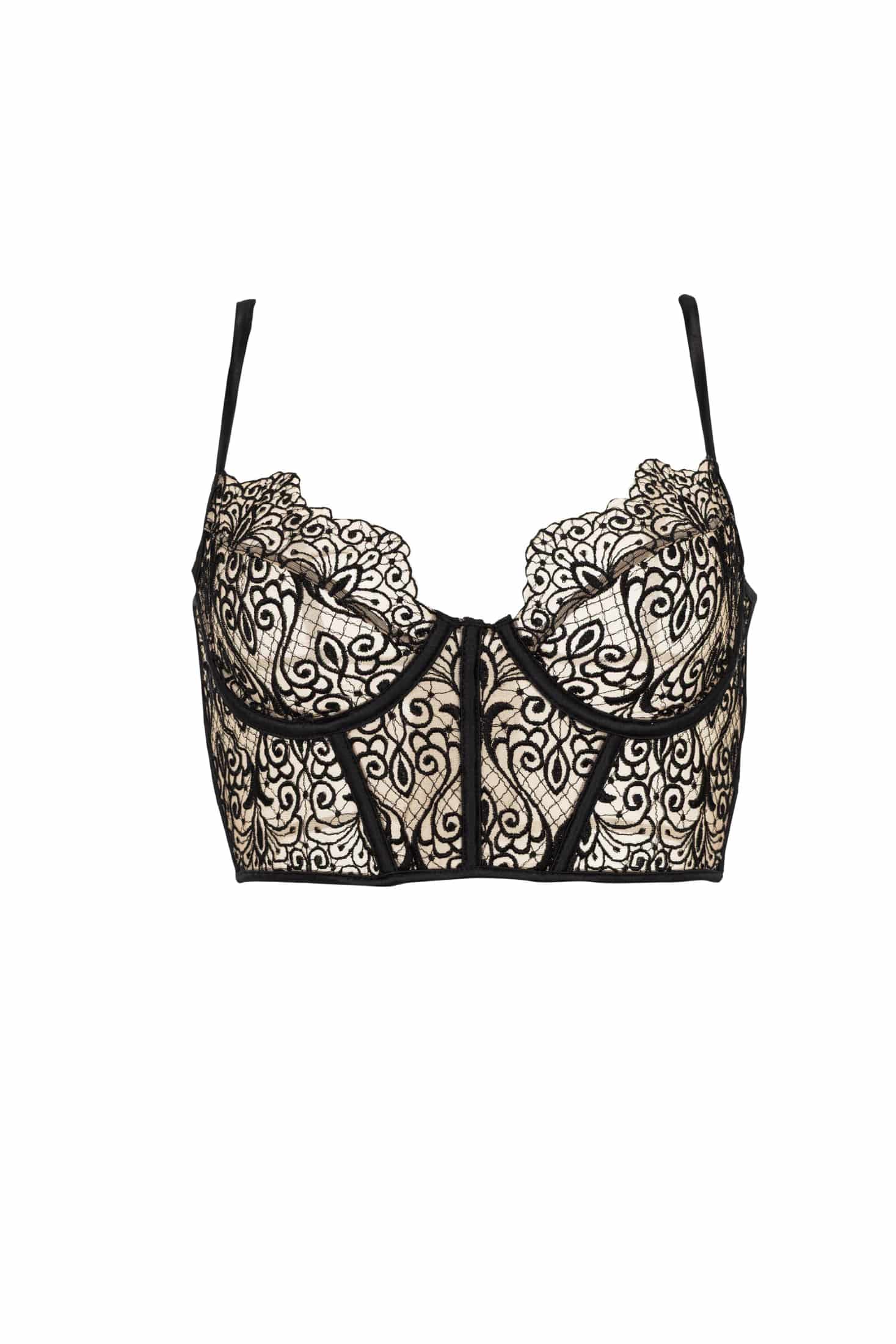BUSTIER ELLIPSE WHISPERS NEGRO - miniatura 4