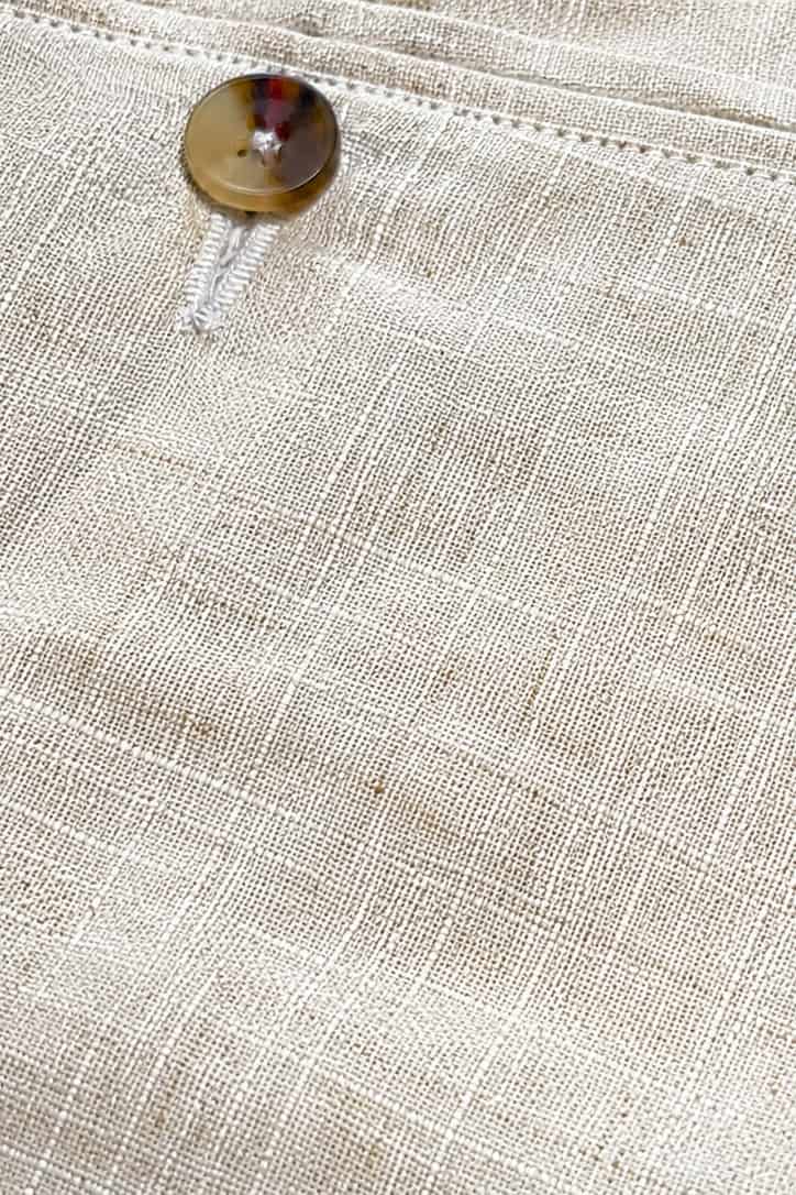pantalón regular fit beige - miniatura 3