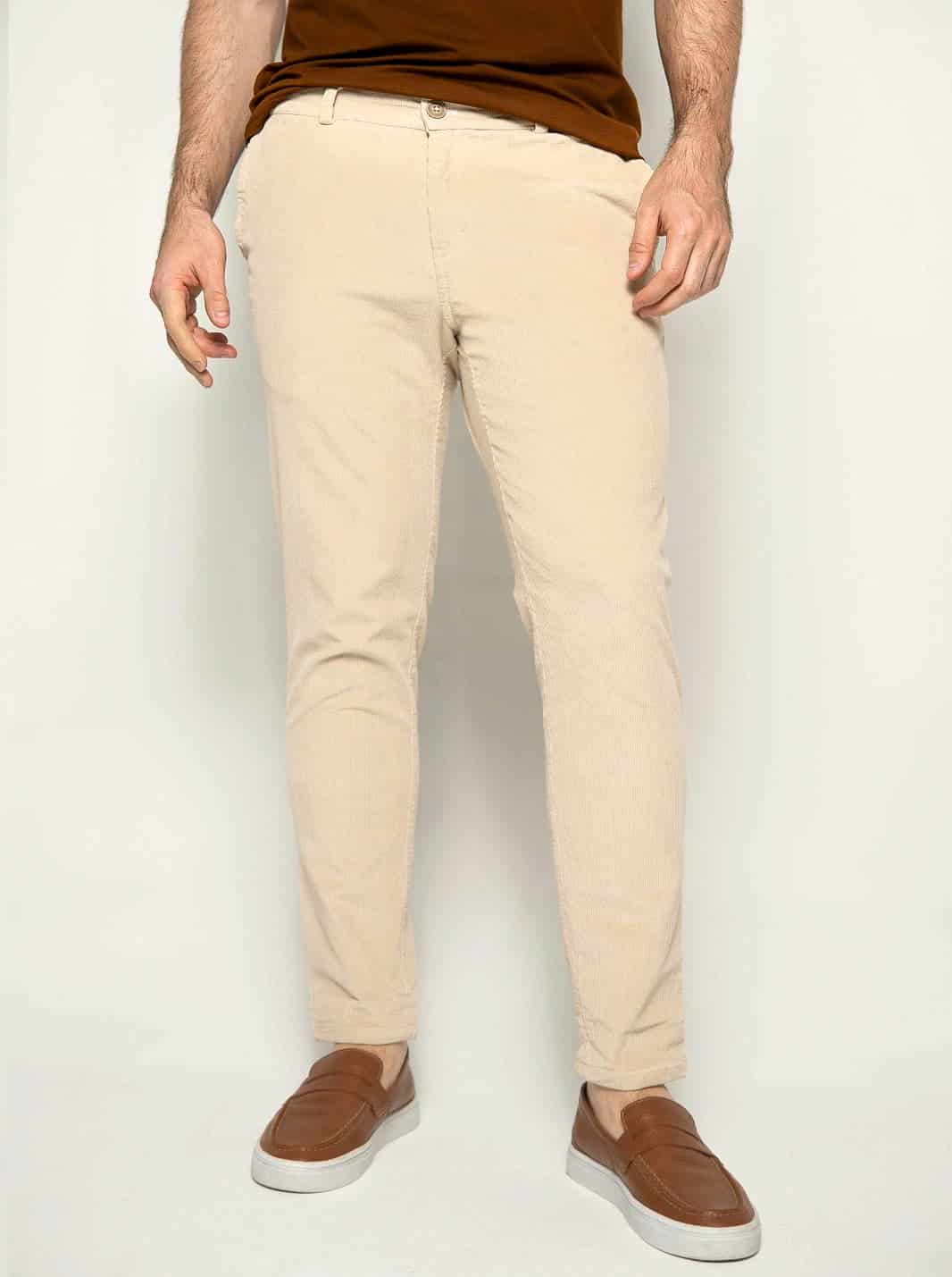 PANTALÓN CURDOROY SLIM FIT PRETINA NORMAL | HOMBRE - miniatura 1