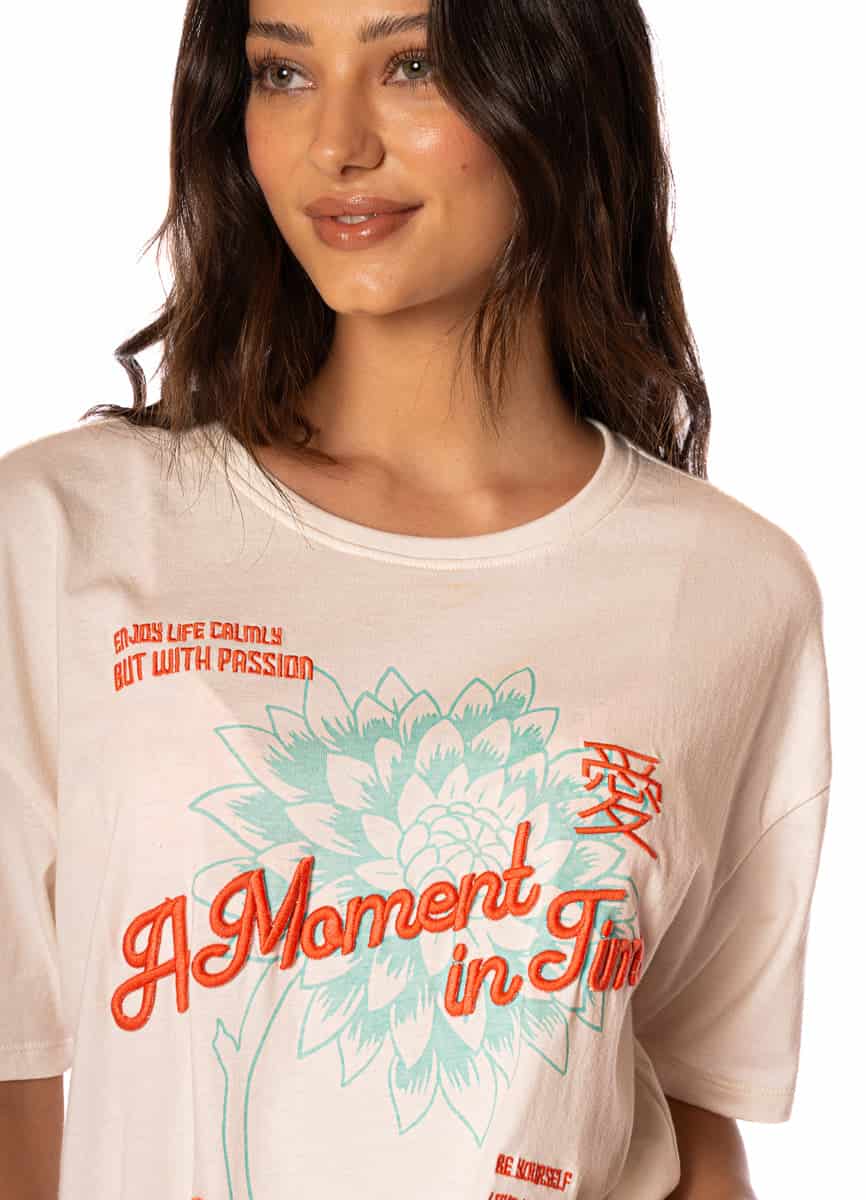 Maaji Crystal Pearl Azalea T-Shirt - miniatura 3