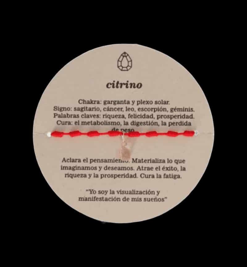Pulsera de Citrino - miniatura 1