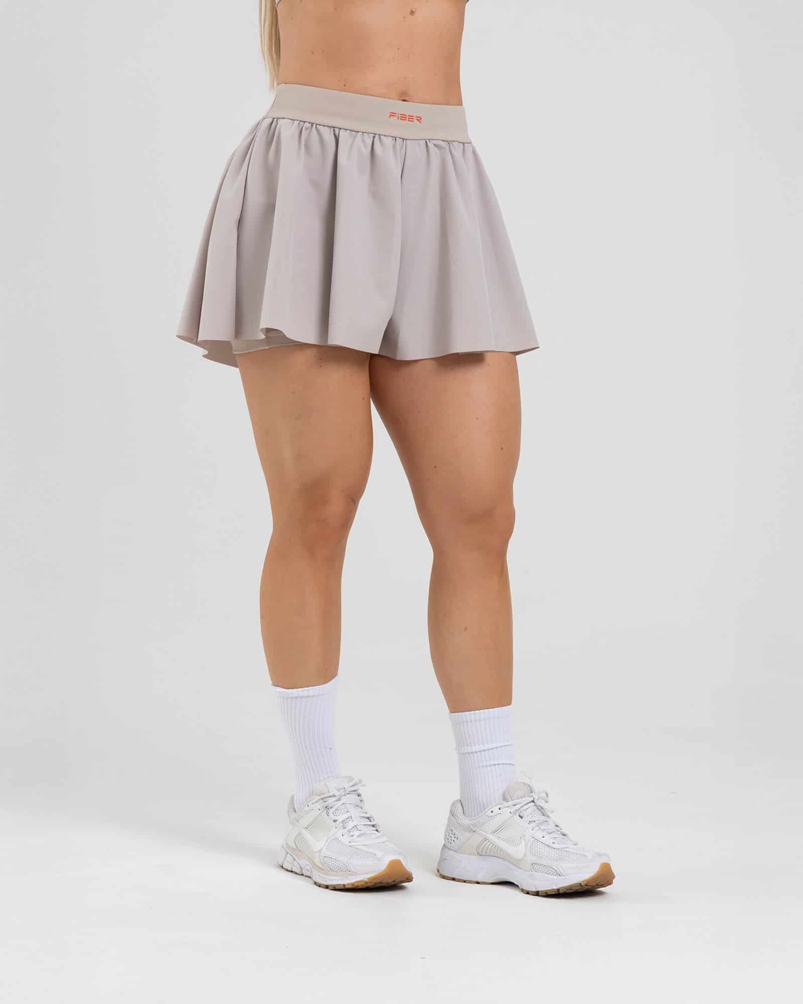 Falda Skort core line beige genuina - miniatura 2
