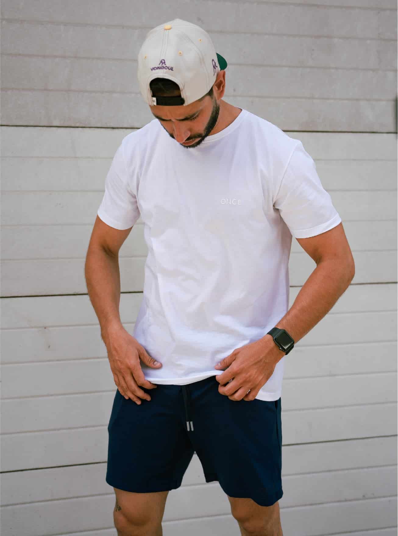 Pijama Pantaloneta Hombre Navy - miniatura 2
