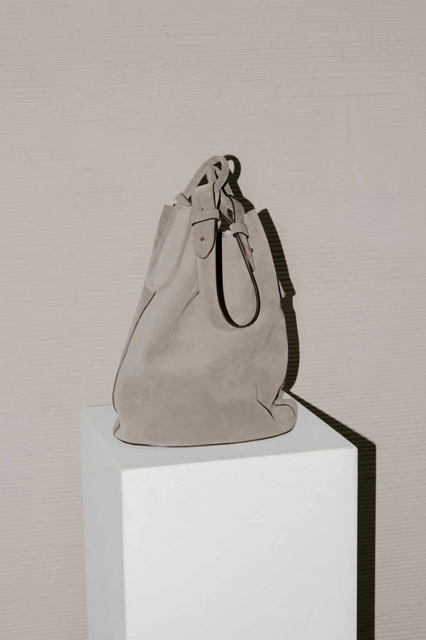 Pre-Order Tierralta Tote Suede Taupe - miniatura 3