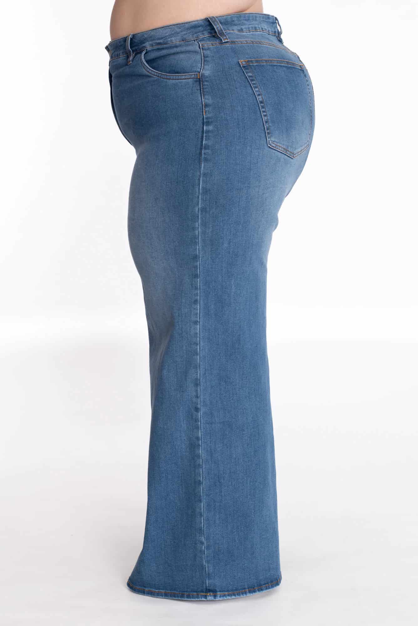Jean Amplio Azul Medio 415 - miniatura 4
