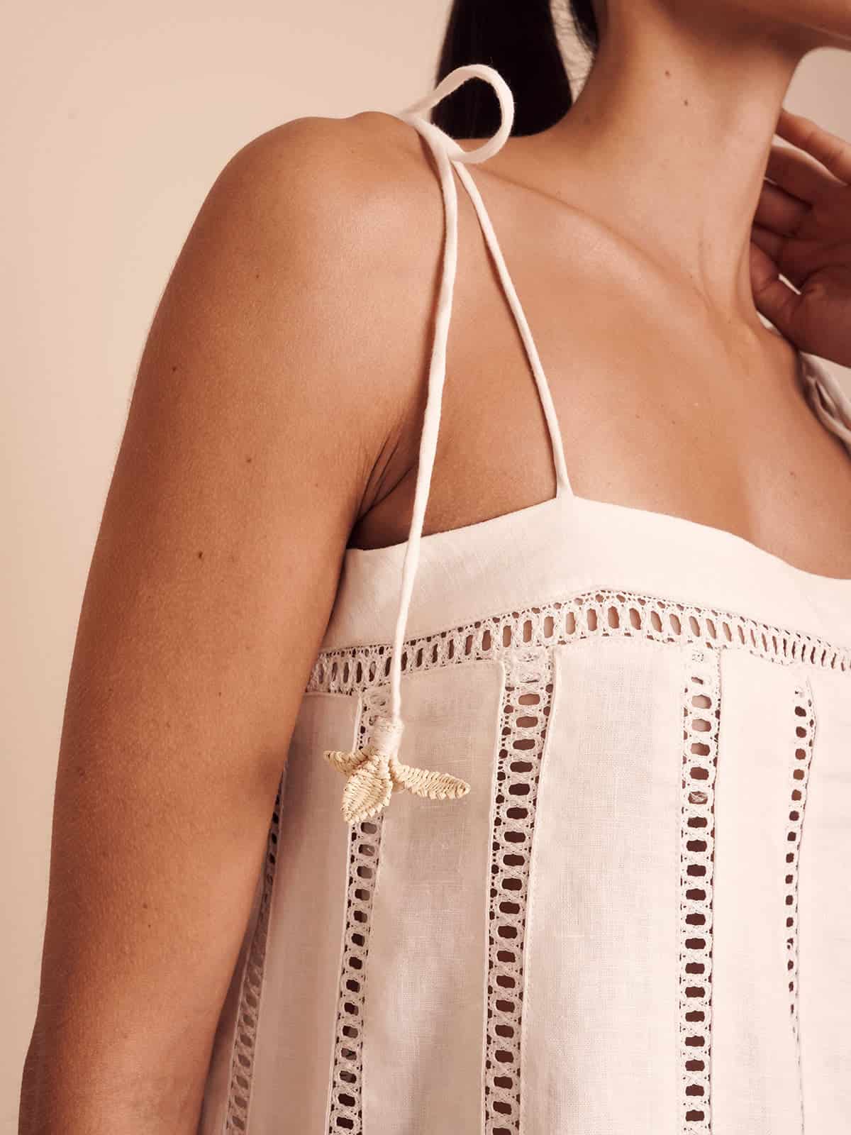 NILO DRESS IVORY - miniatura 4
