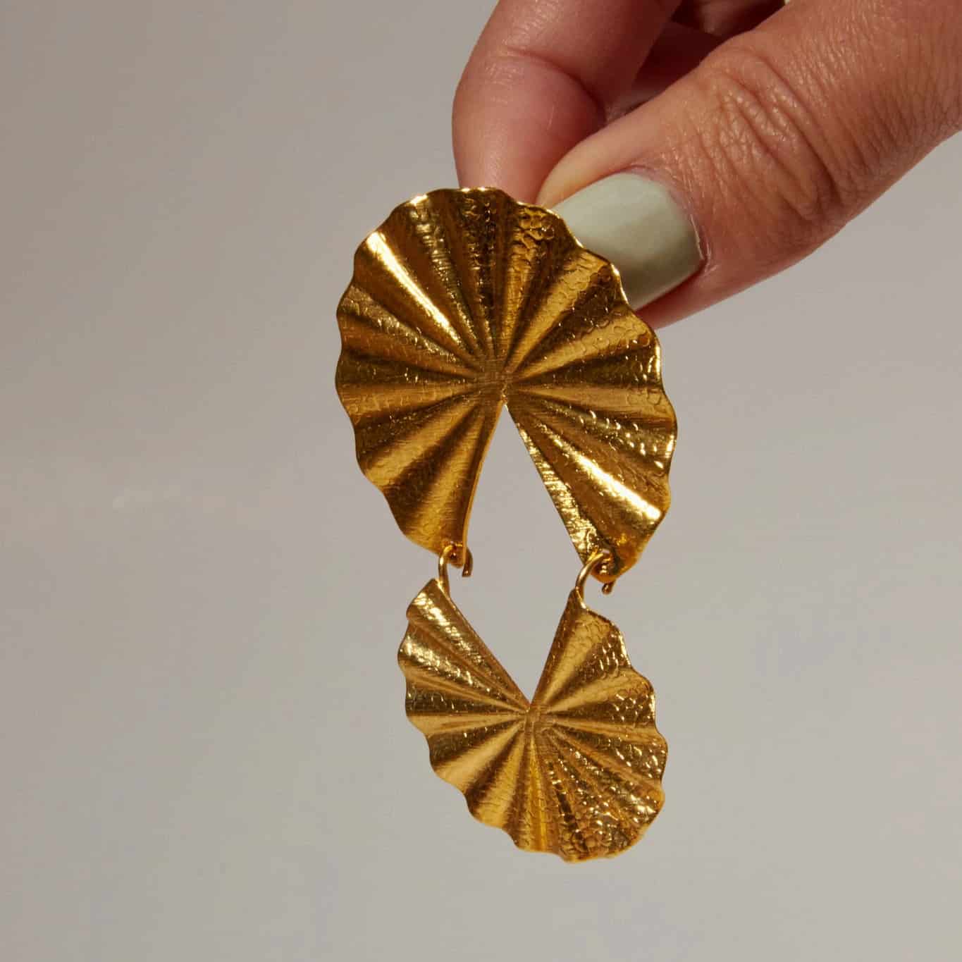 Solara Fan Earrings - miniatura 5