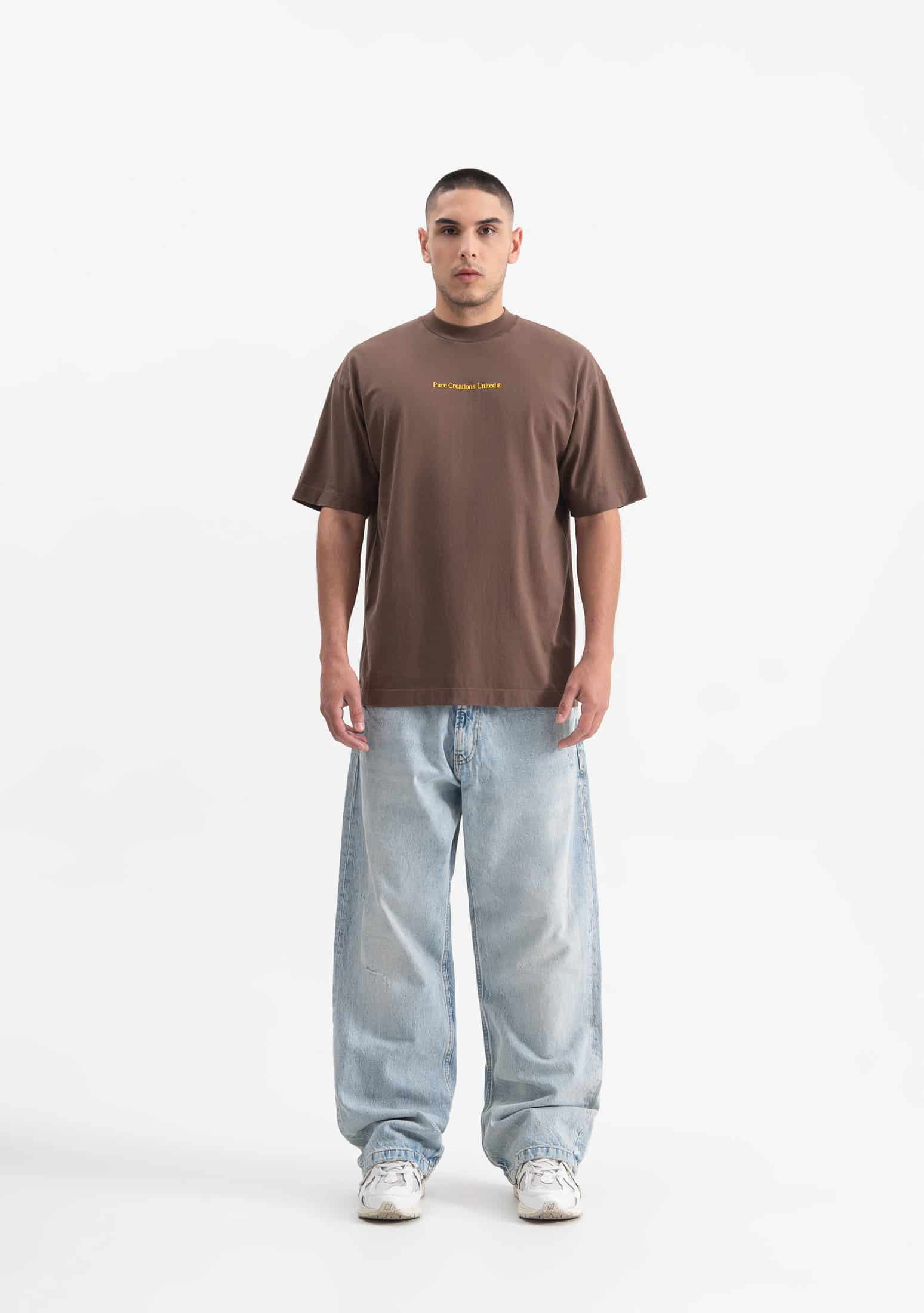 knockout brown t-shirt - miniatura 4