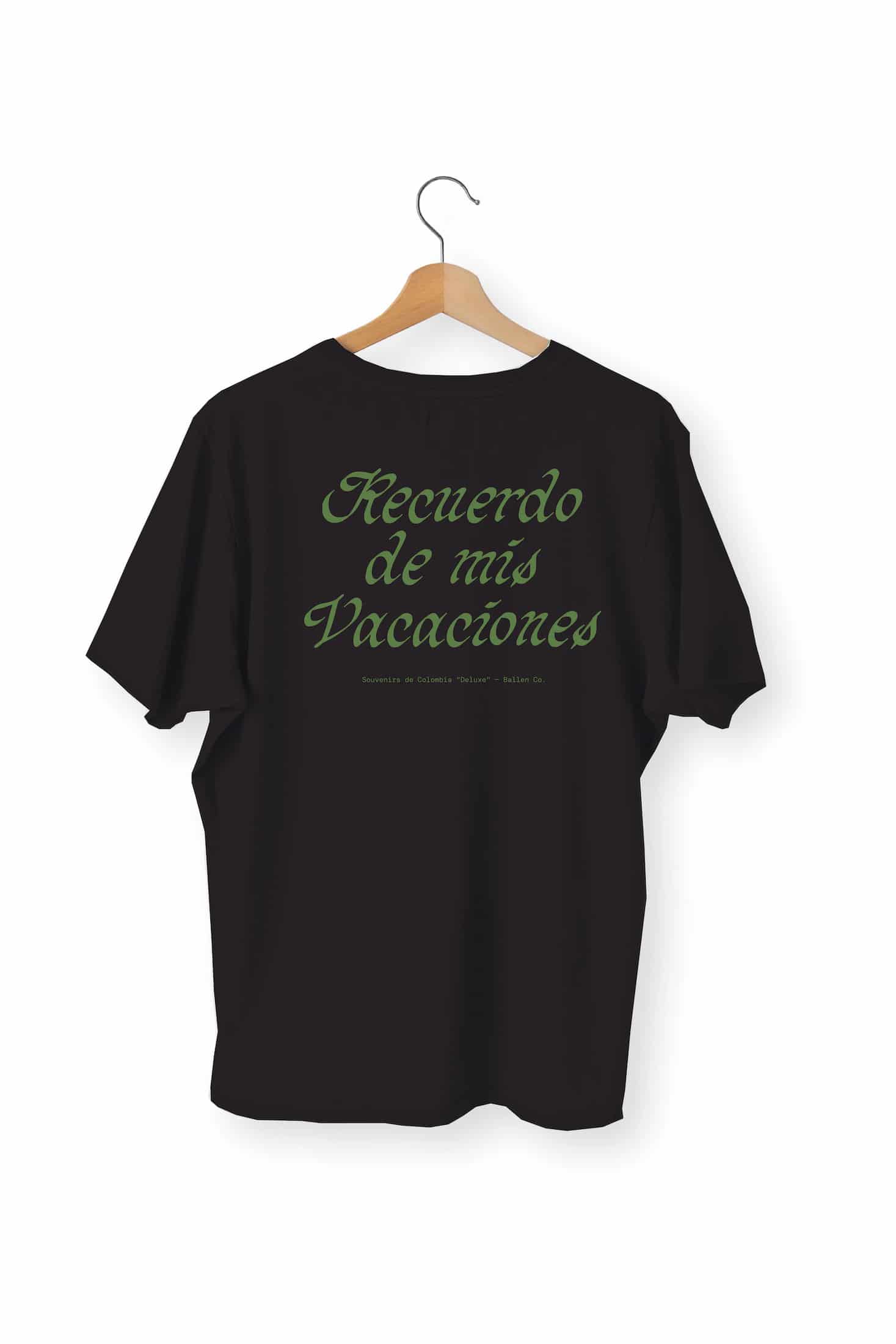 VACACIONES SHIRT - BLACK - miniatura 1