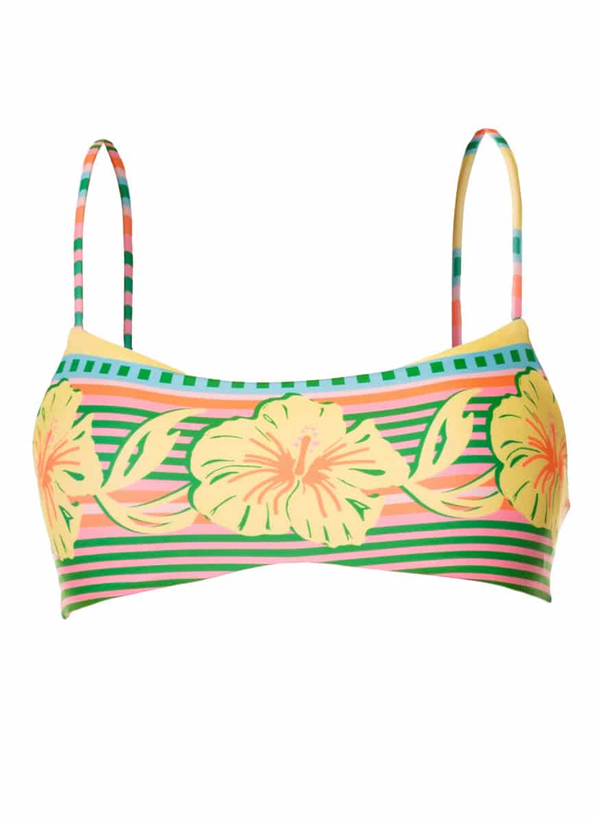 Maaji Striped Paradise Megara Classic Bralette Bikini Top - miniatura 5