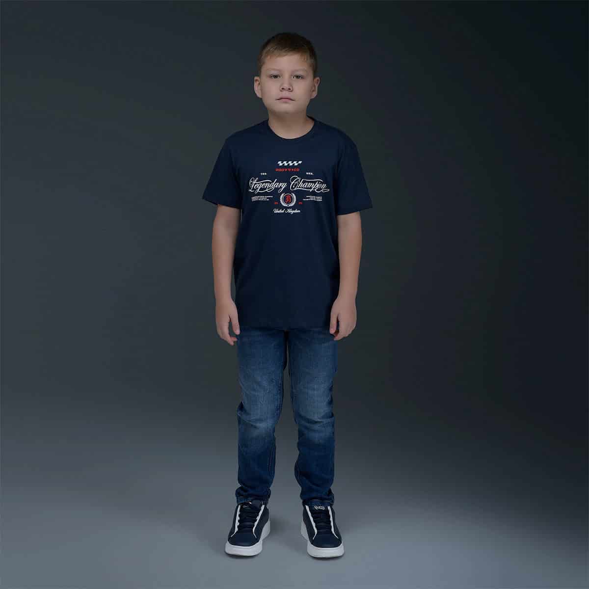 Camiseta Azul Kids - miniatura 4