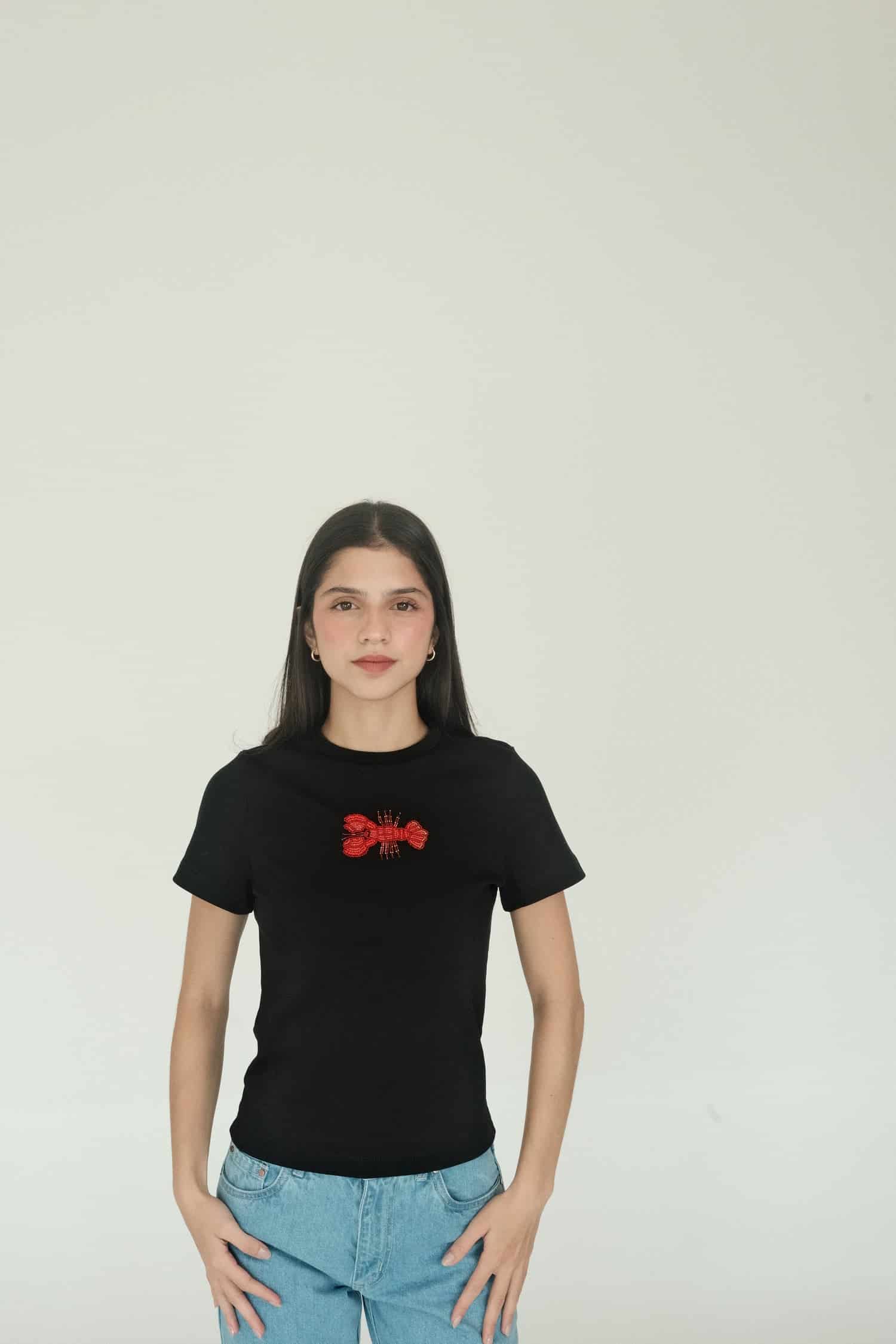 Lobster tee (Black) - miniatura 1