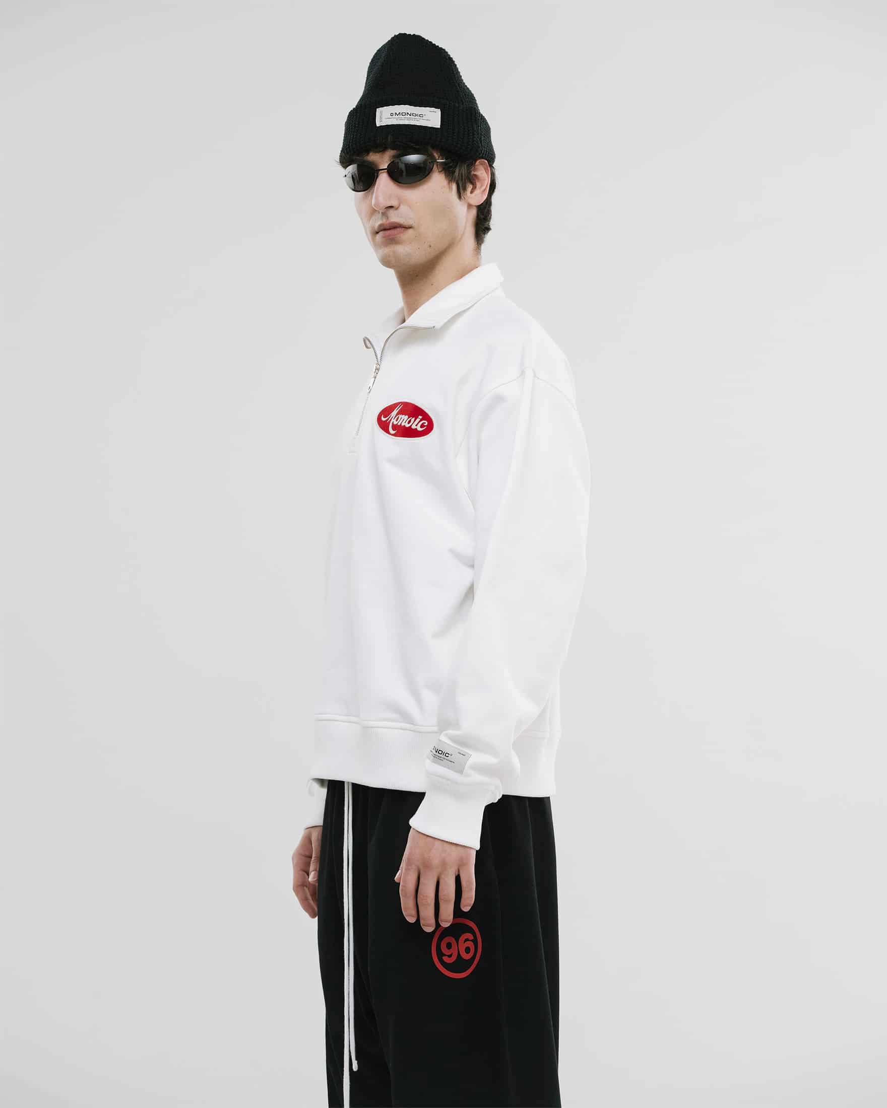 Quarter Zip Team - Off White - miniatura 5