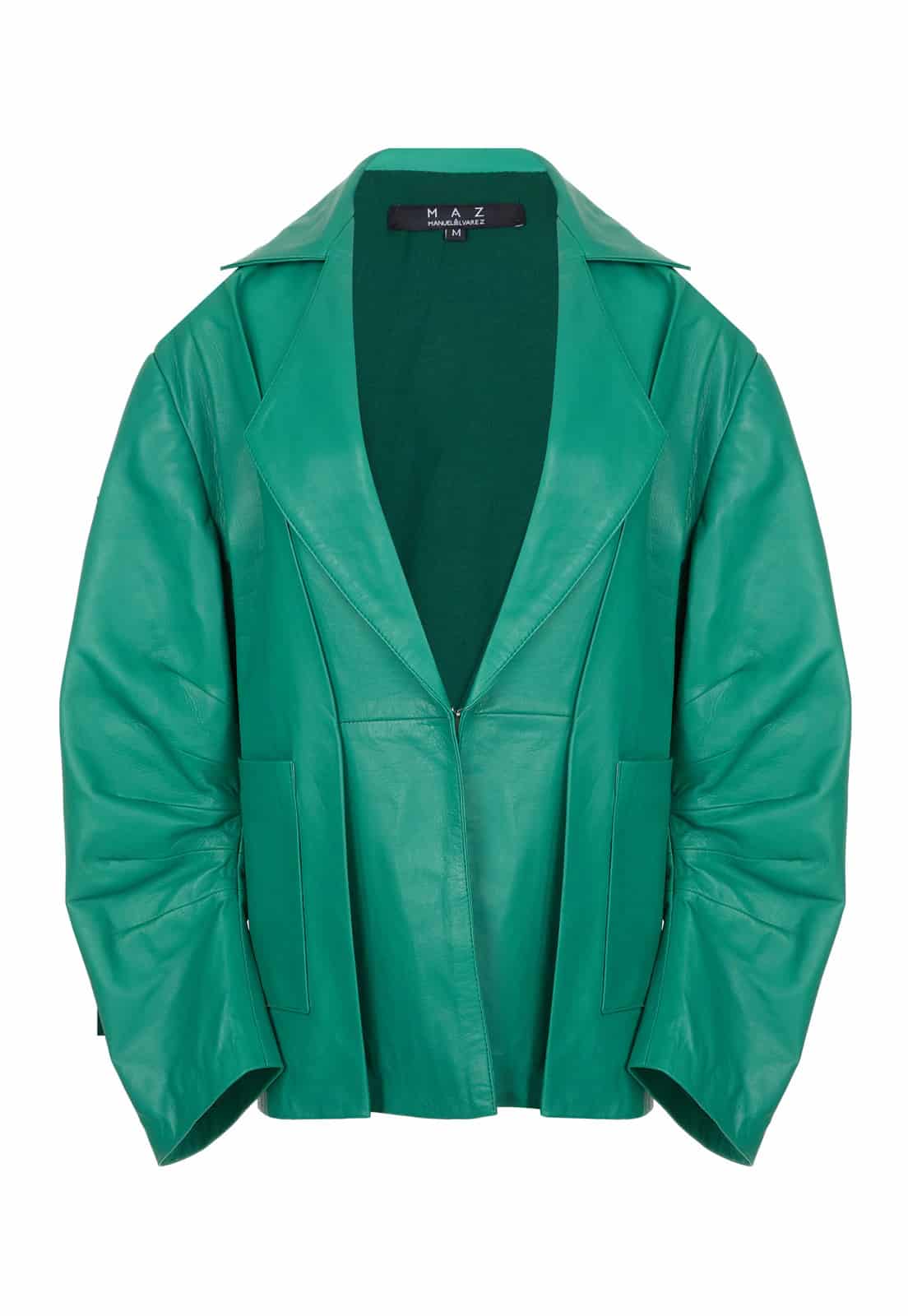 FURROWS LEATHER BLAZER - miniatura 1