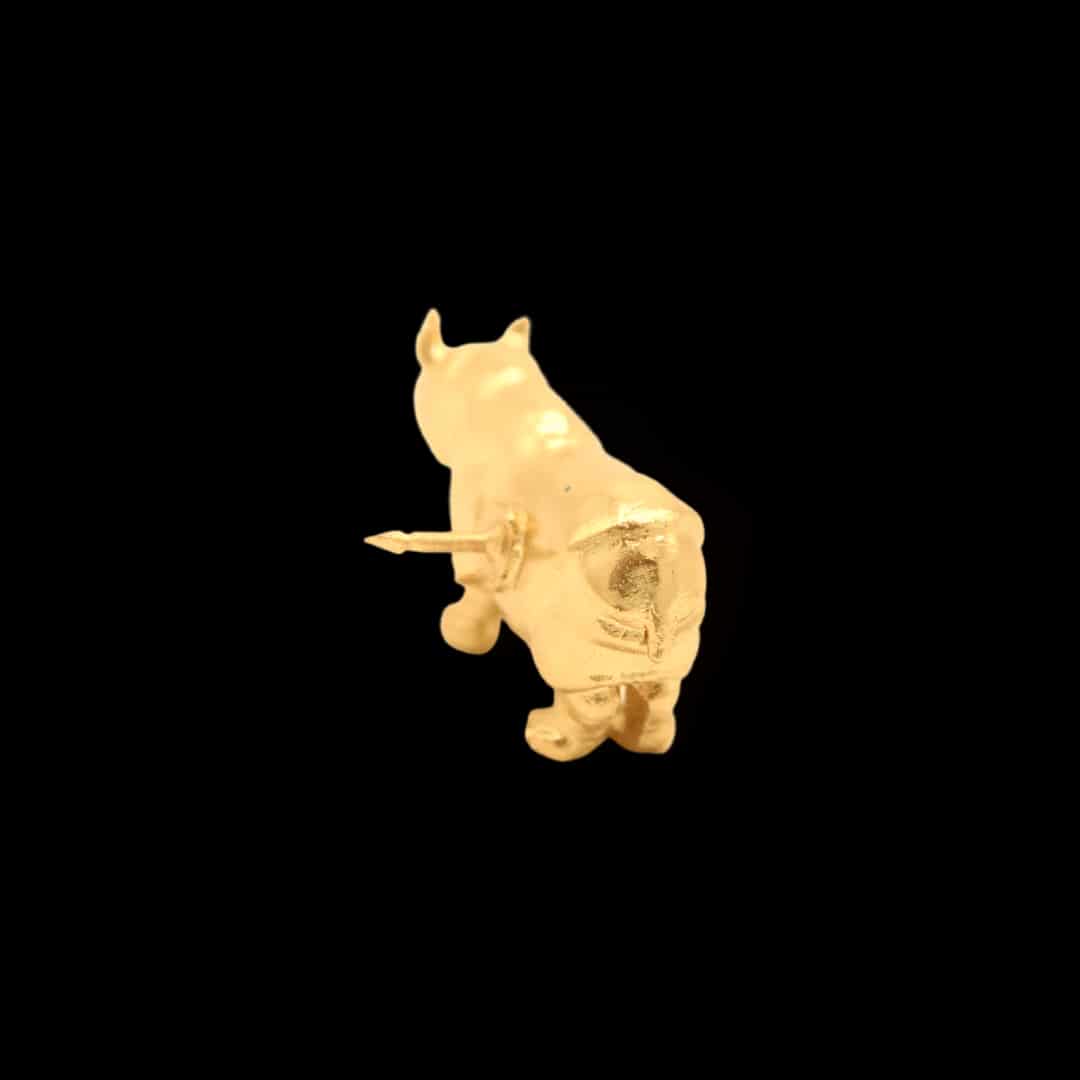 Pin de rinoceronte - miniatura 2