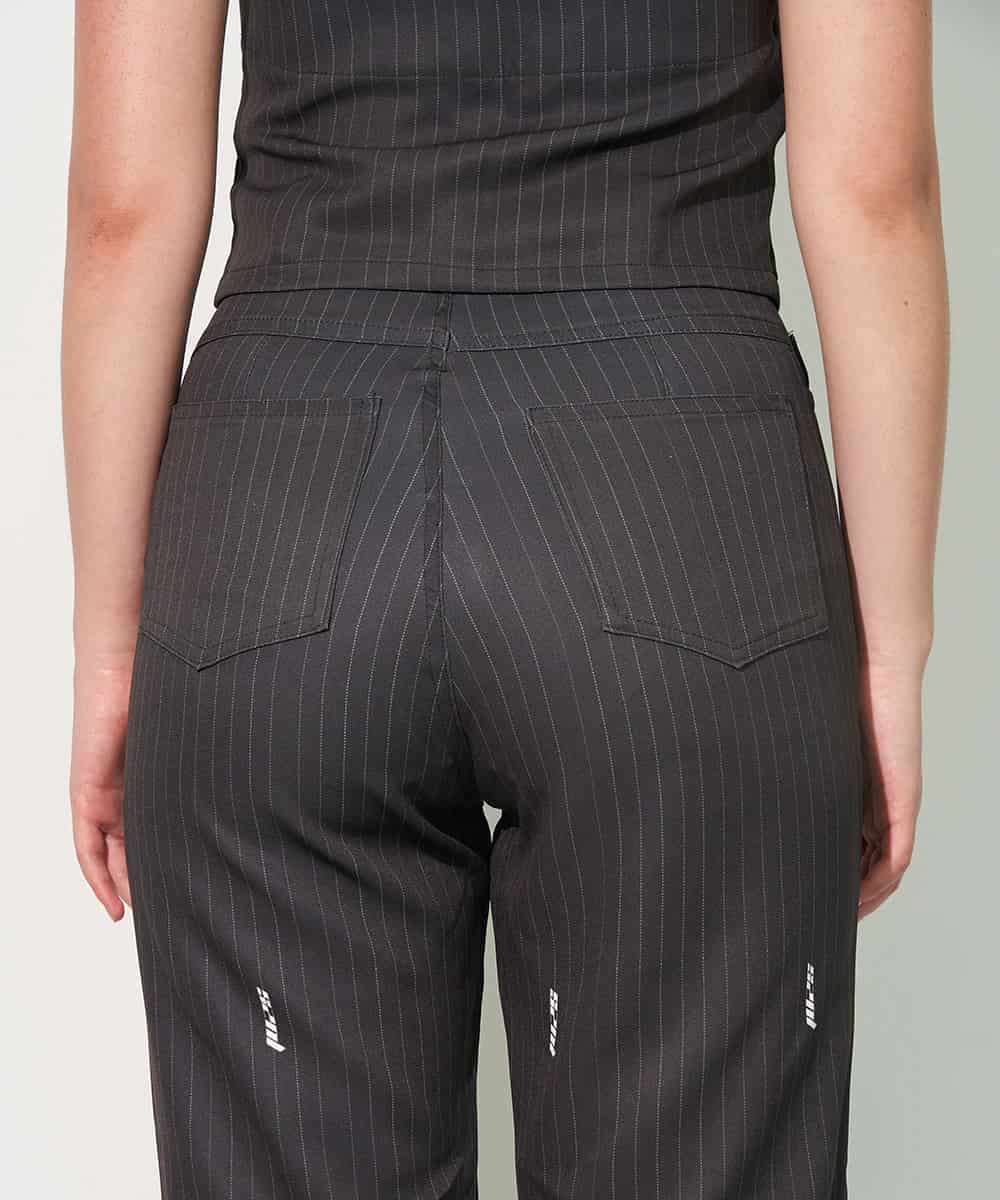 Howdy Pants in Black Pinstripe - miniatura 4