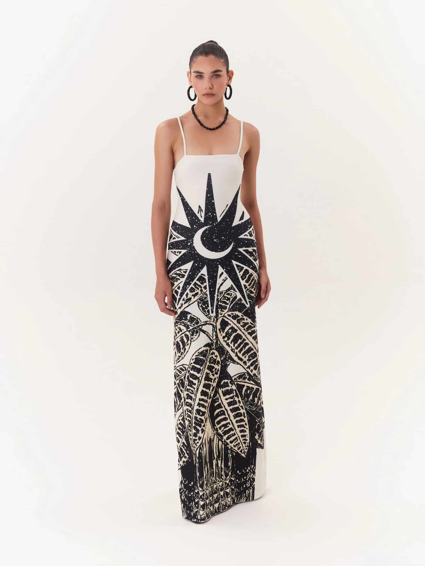 Maxi Dress Solar - Negro - miniatura 1